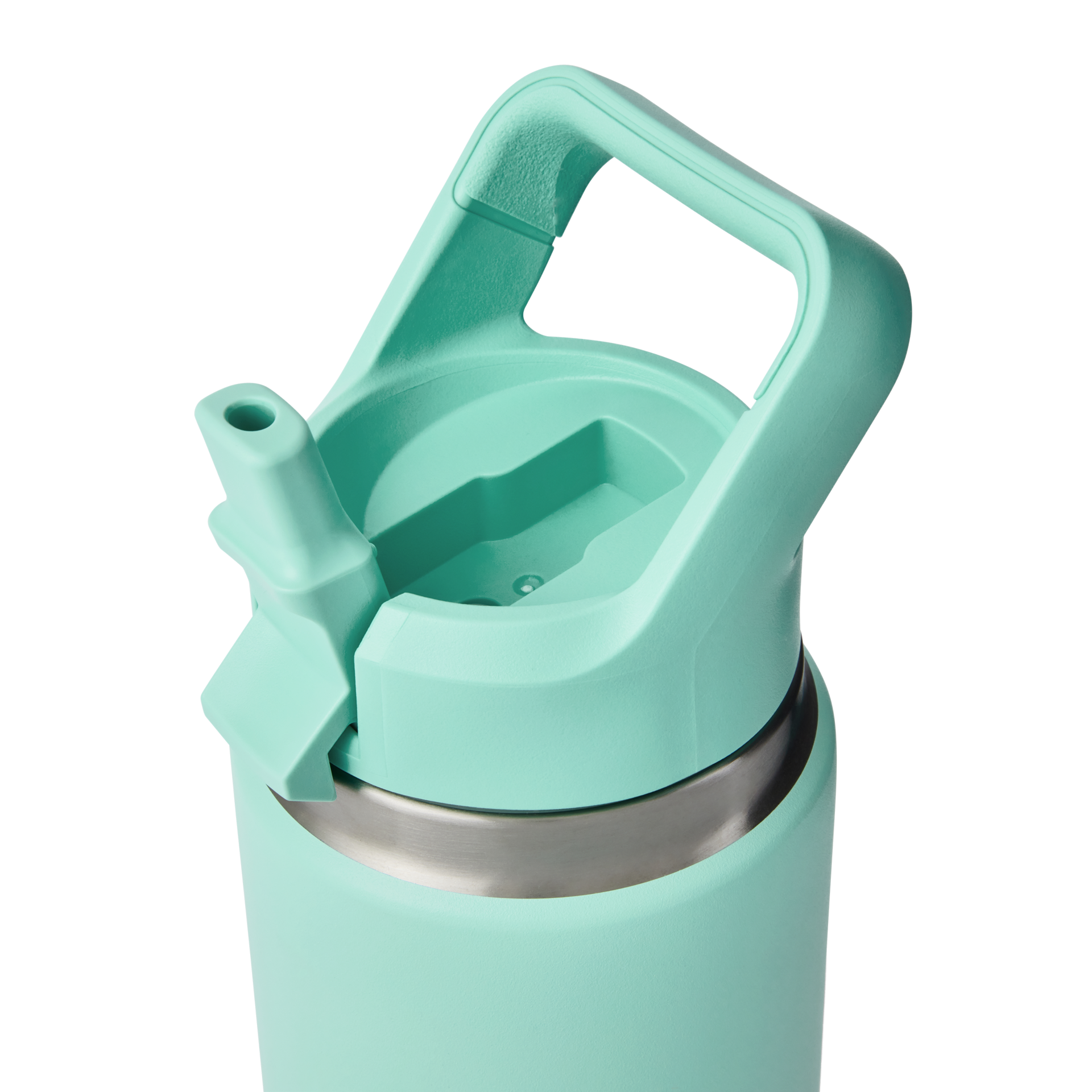 Bottle Straw Cap, Seafoam, large