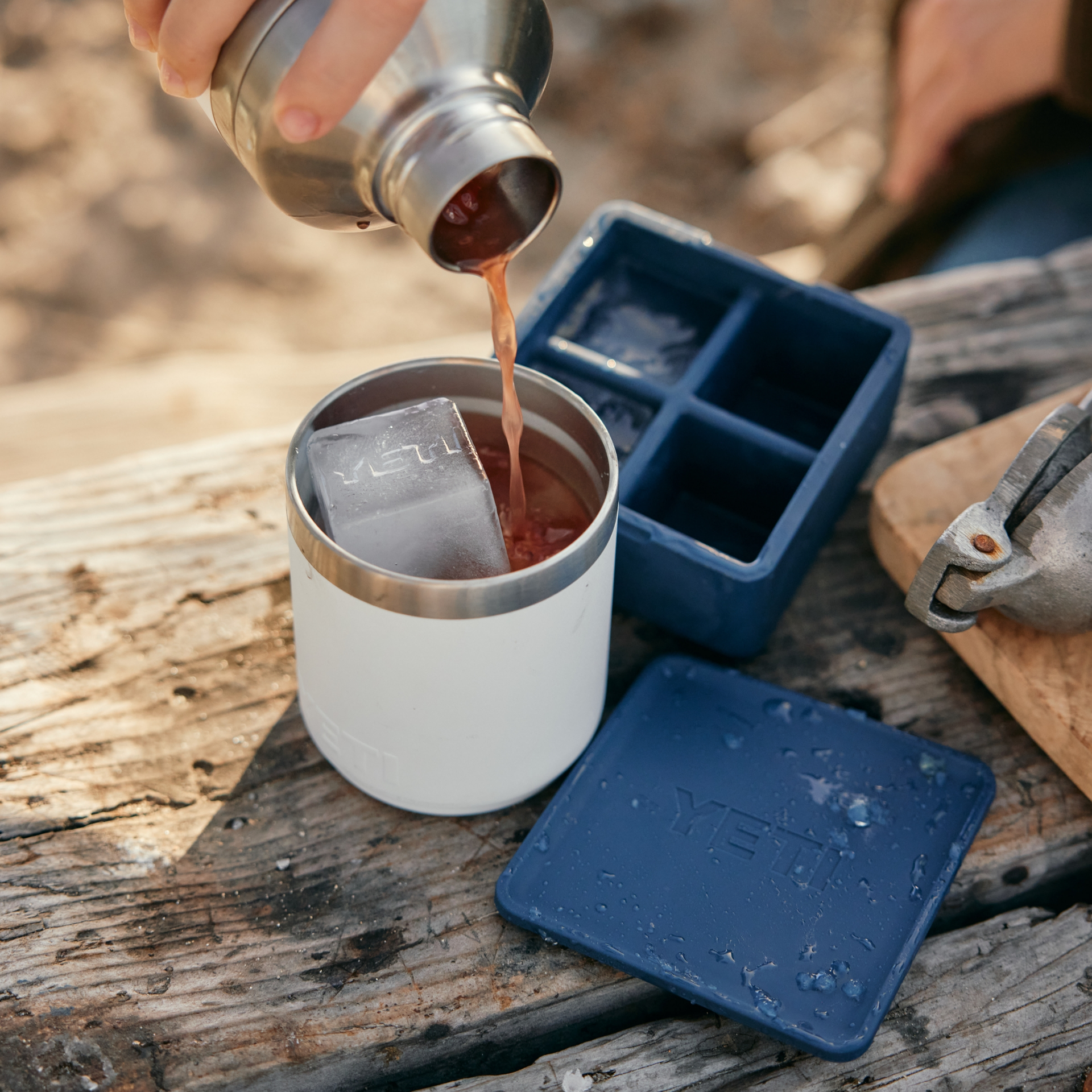 Ice Tray, Navy, large