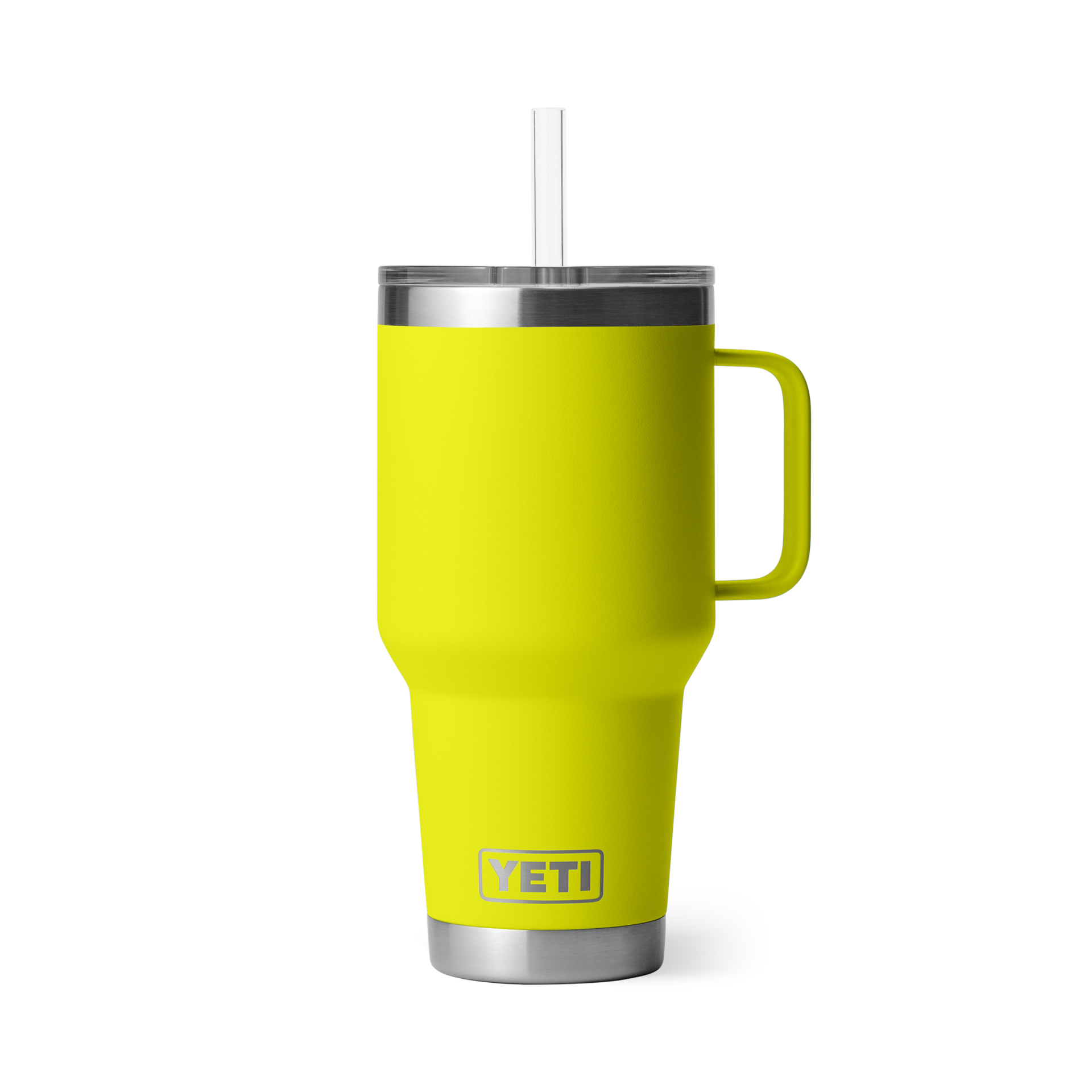 35 oz Straw Mug, Firefly Yellow, large