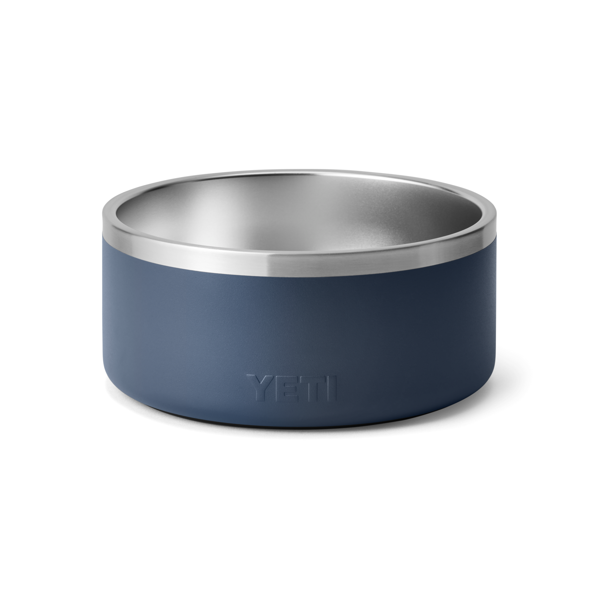 8 Dog Bowl, Navy, large