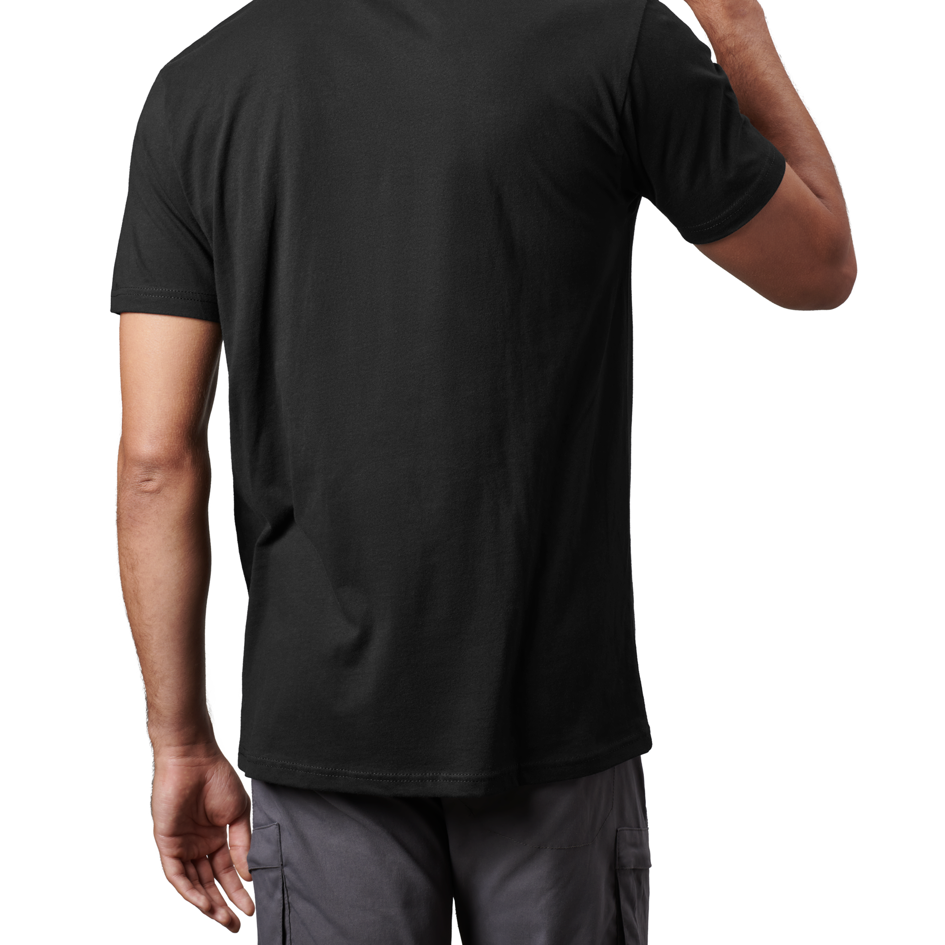 Short Sleeve T-Shirt, Black, large