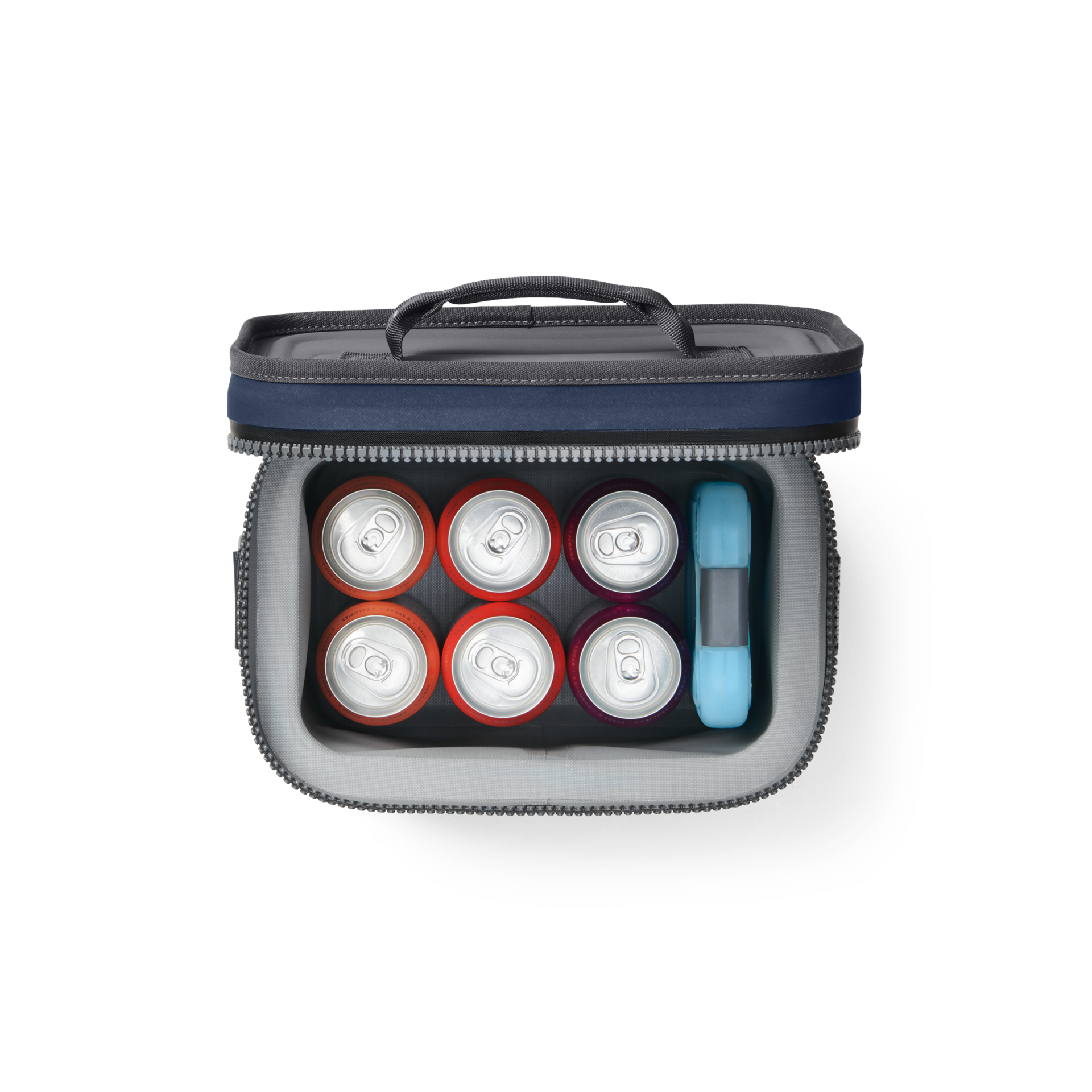 8 Soft Cooler, Navy, large