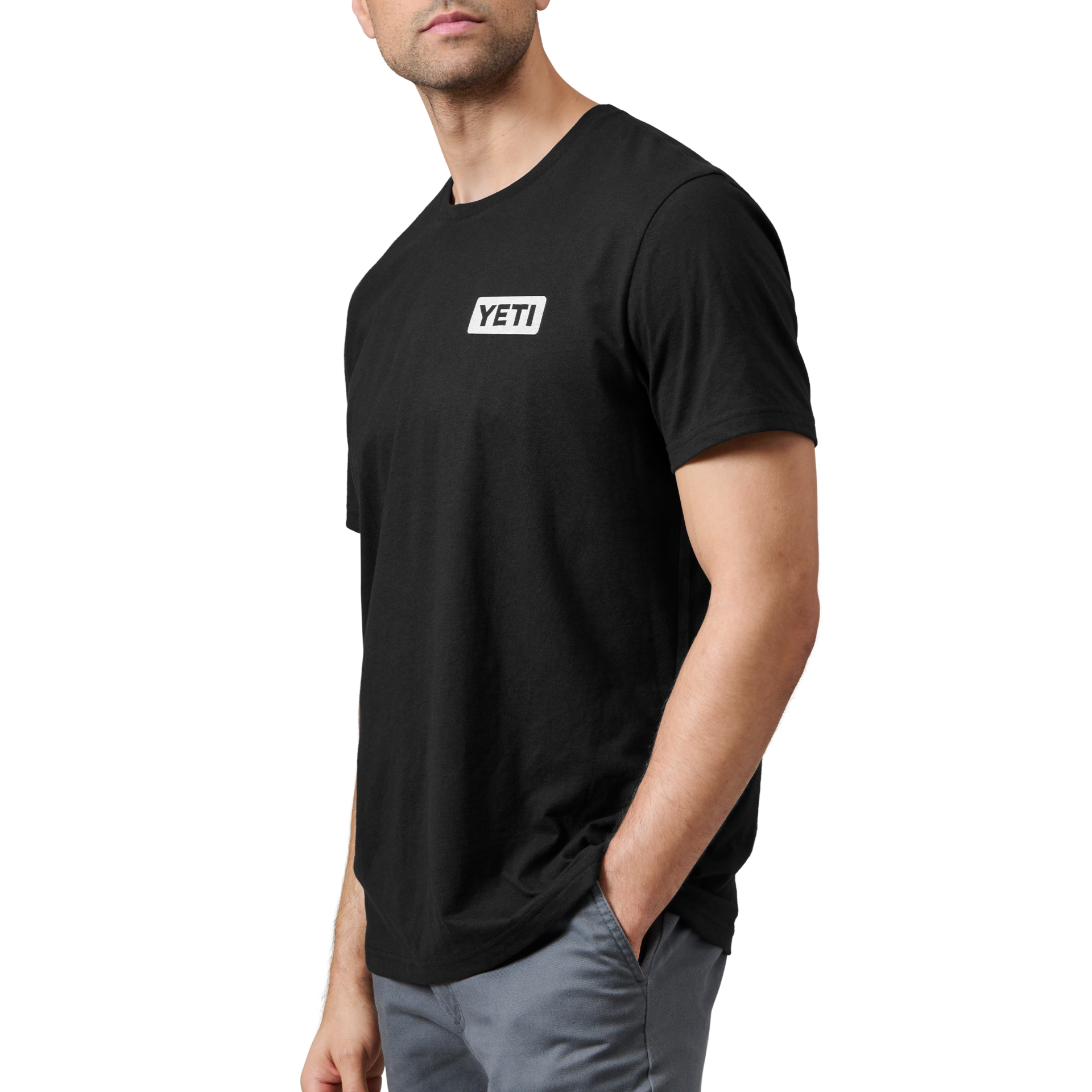 Short Sleeve T-Shirt, Black, large