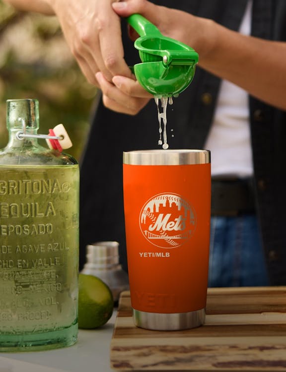 Custom MLB Tumbler in Orange
