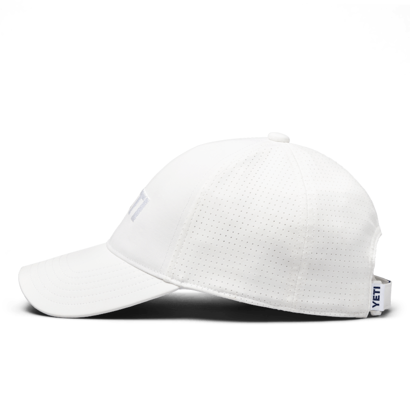 Structured Performance Hat, White, large