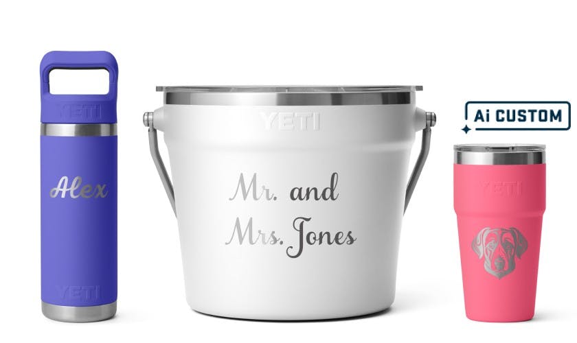 Assortment of Custom Drinkware