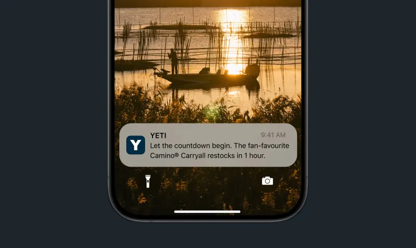 YETI Wild Card wall pass login screen 