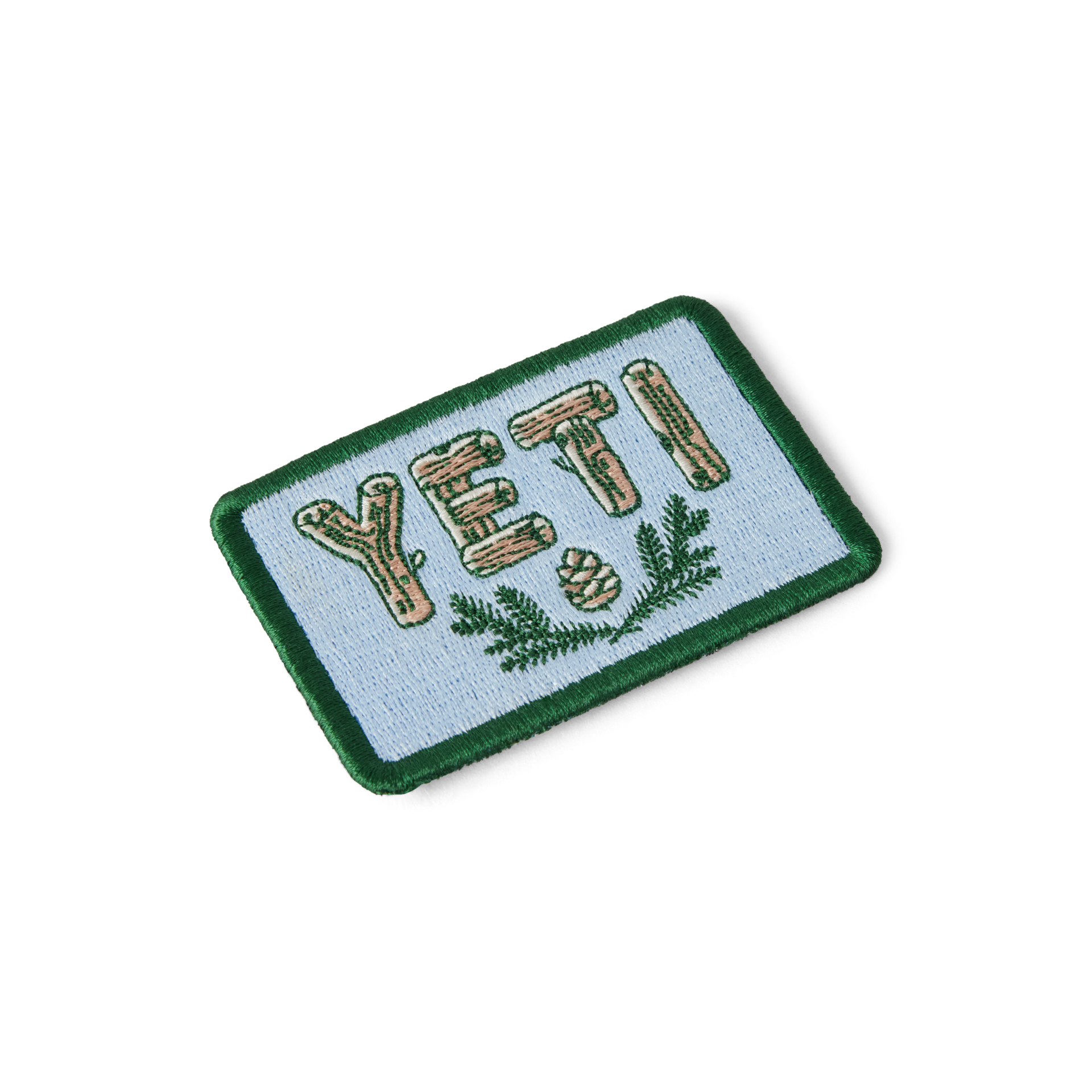 Parche con le&ntilde;a, le&ntilde;a, large