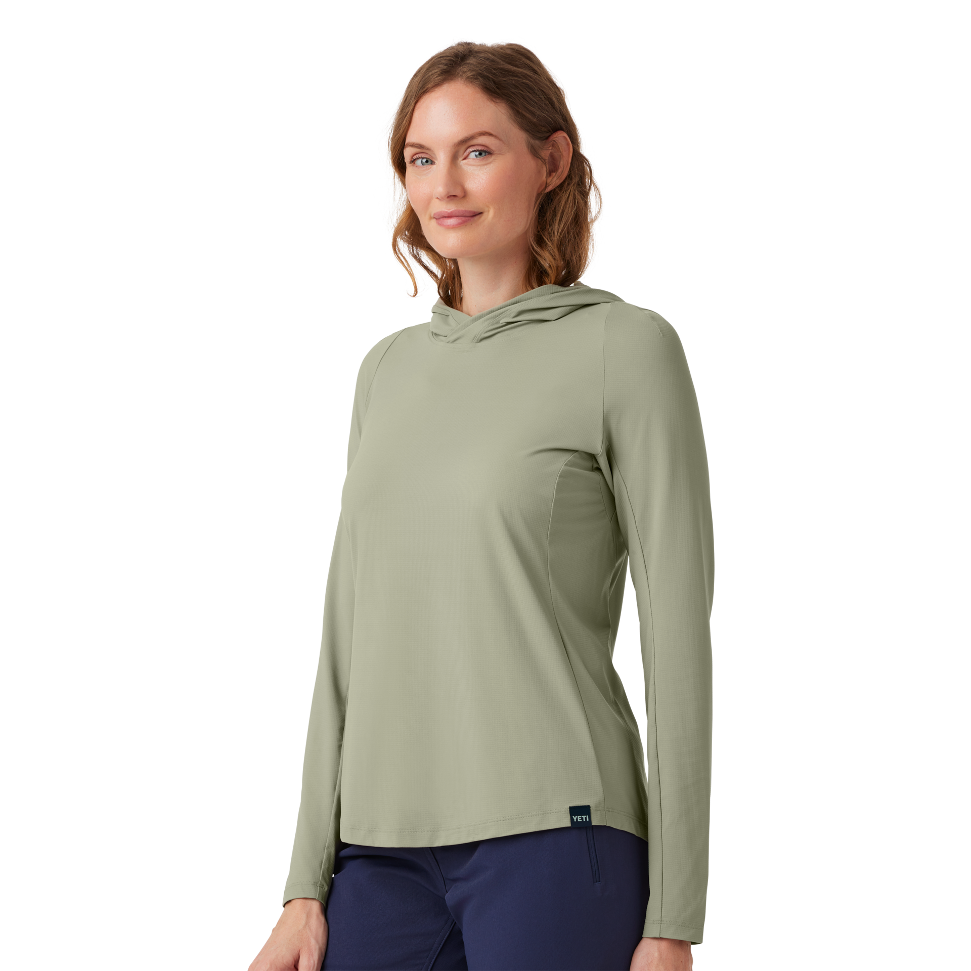 Camisa para sol ultraligera, Caqui, large