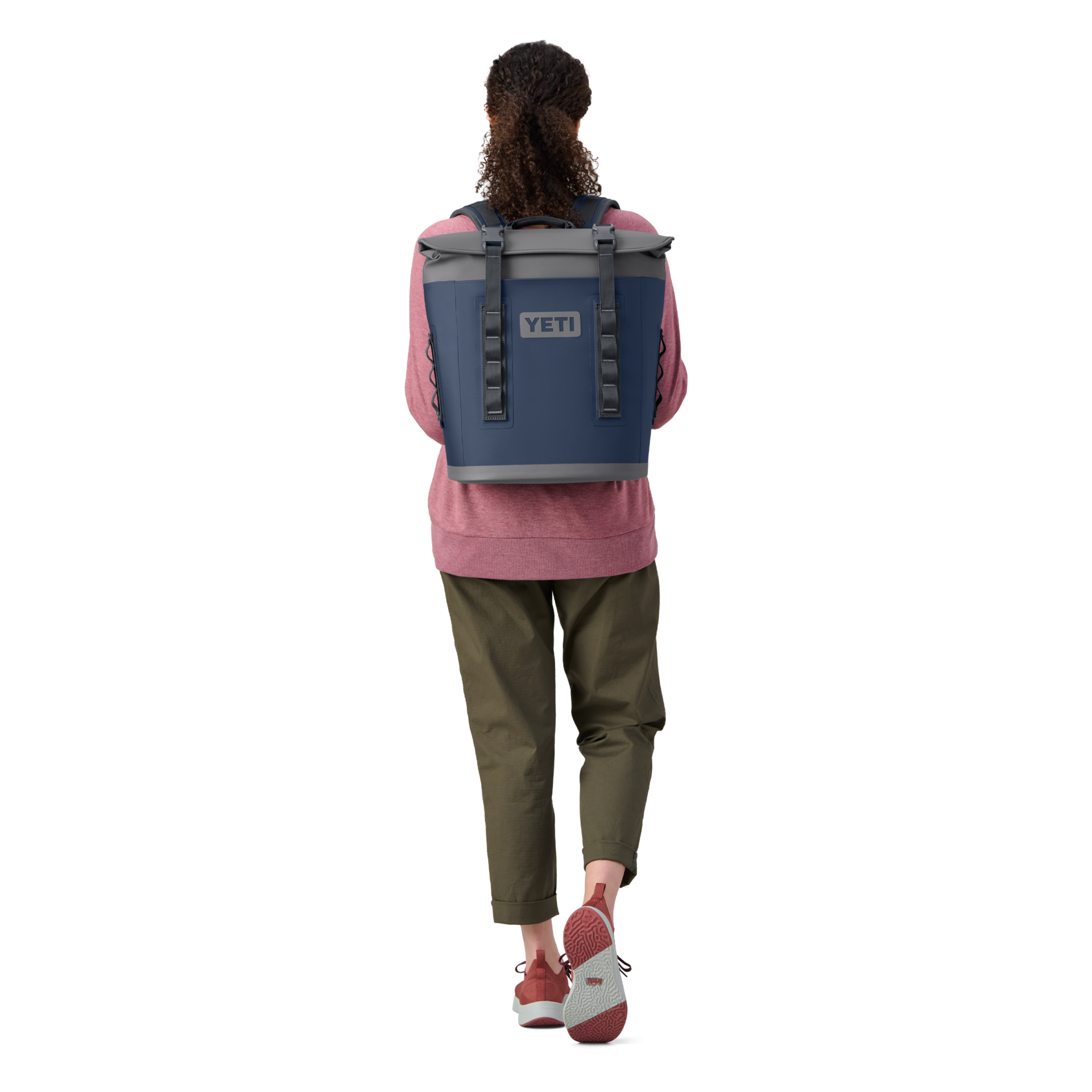 M12 Backpack Soft Cooler, Charcoal, large