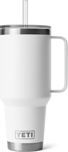 Vaso con sorbete de 42 oz (1.2 L), Blanco, large