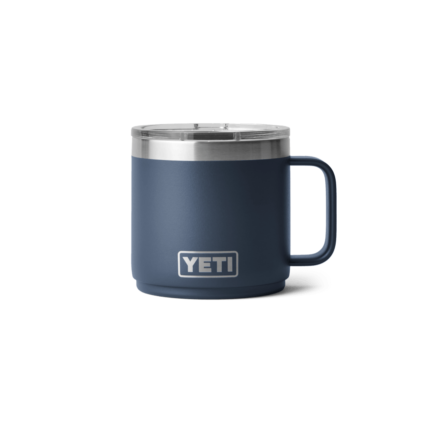 YETI Rambler 14oz Mug ネイビー・グリーン 2個セット YETI CA Rambler 414 ml Mug with Magslider Lid