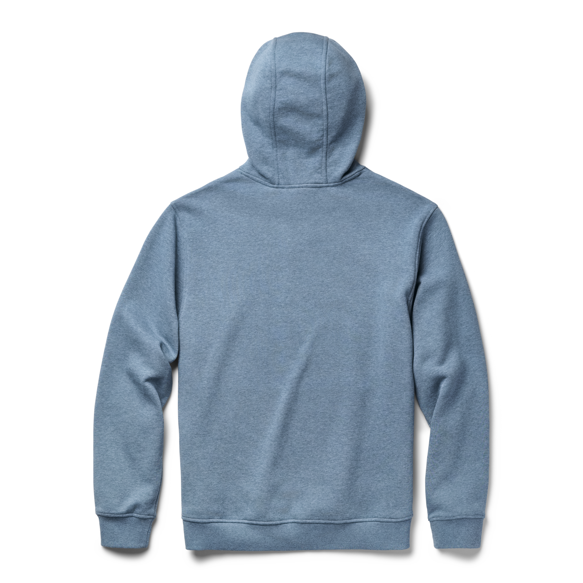 Pullover Hoodie, Heather Navy, large