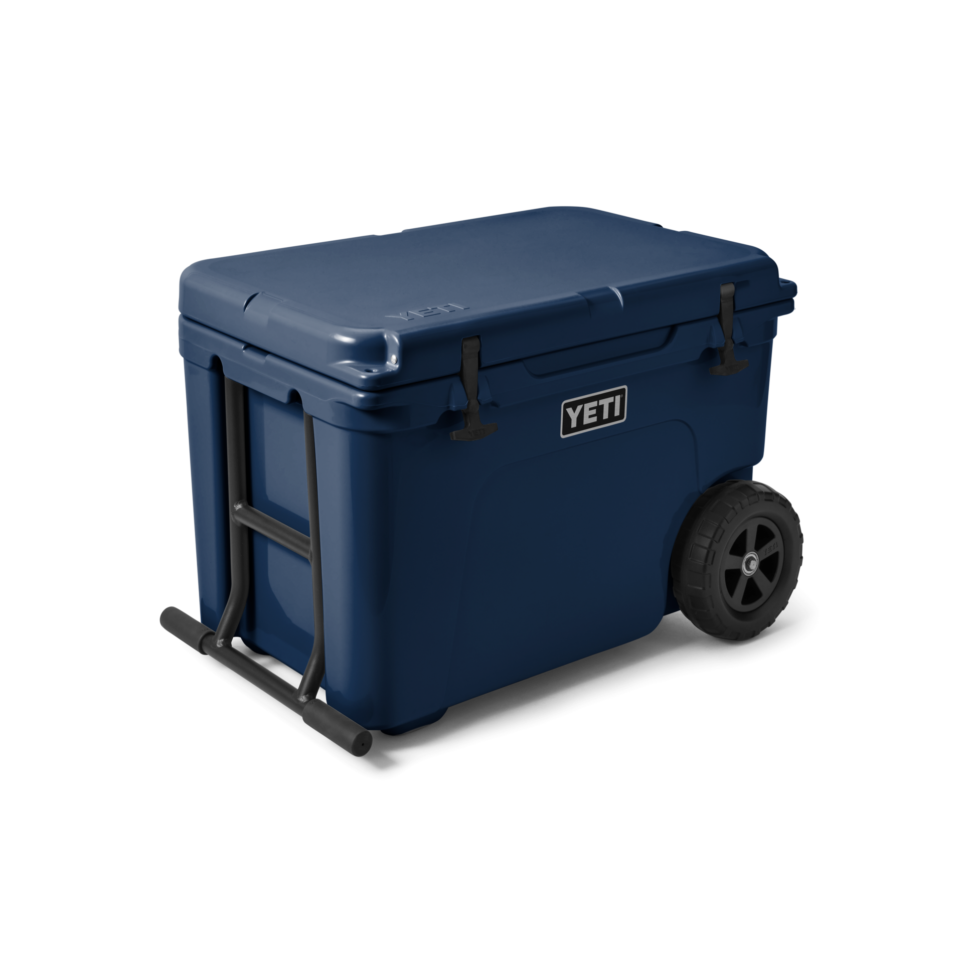 Wheeled Cooler, Navy, large