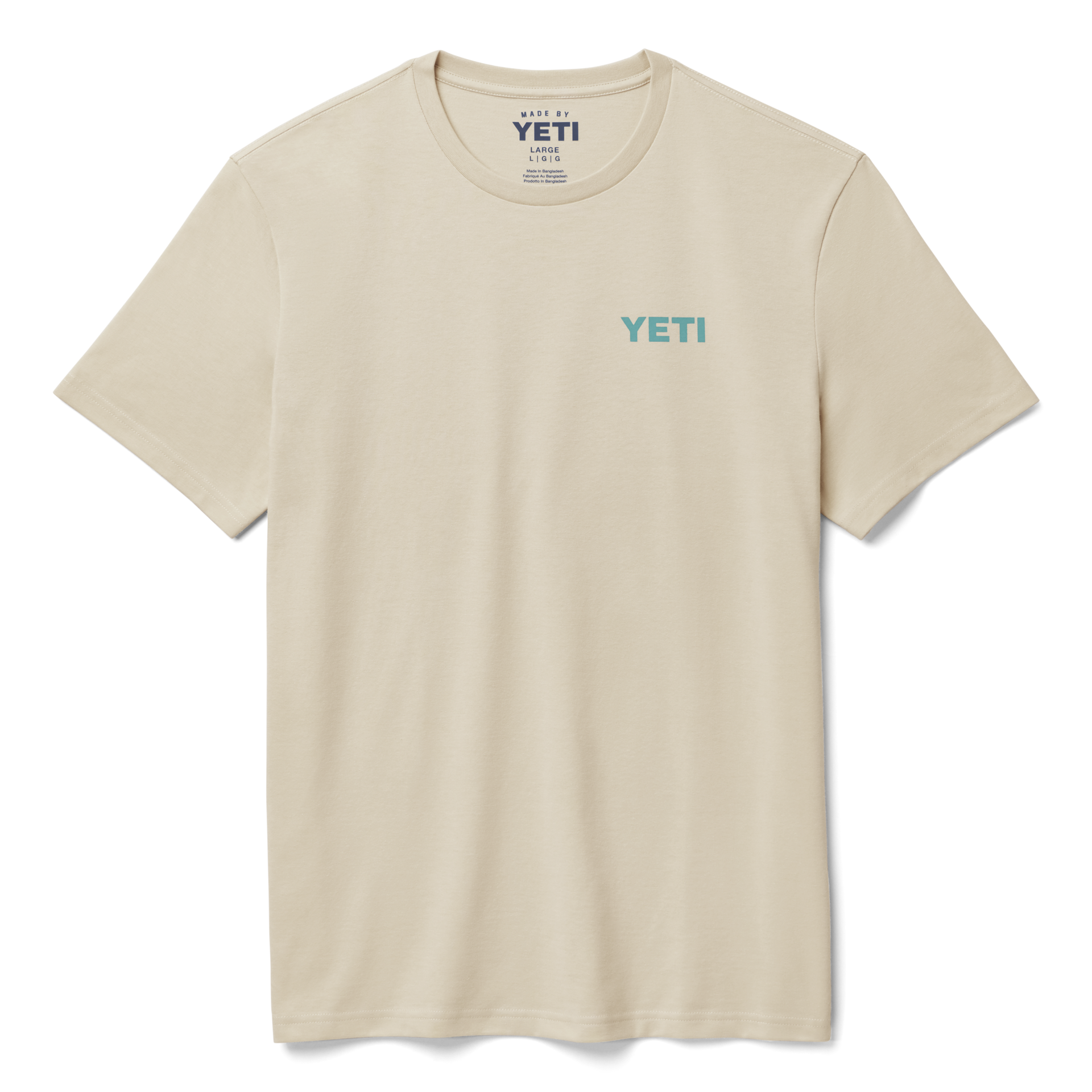 Short Sleeve T-Shirt, Sand, large