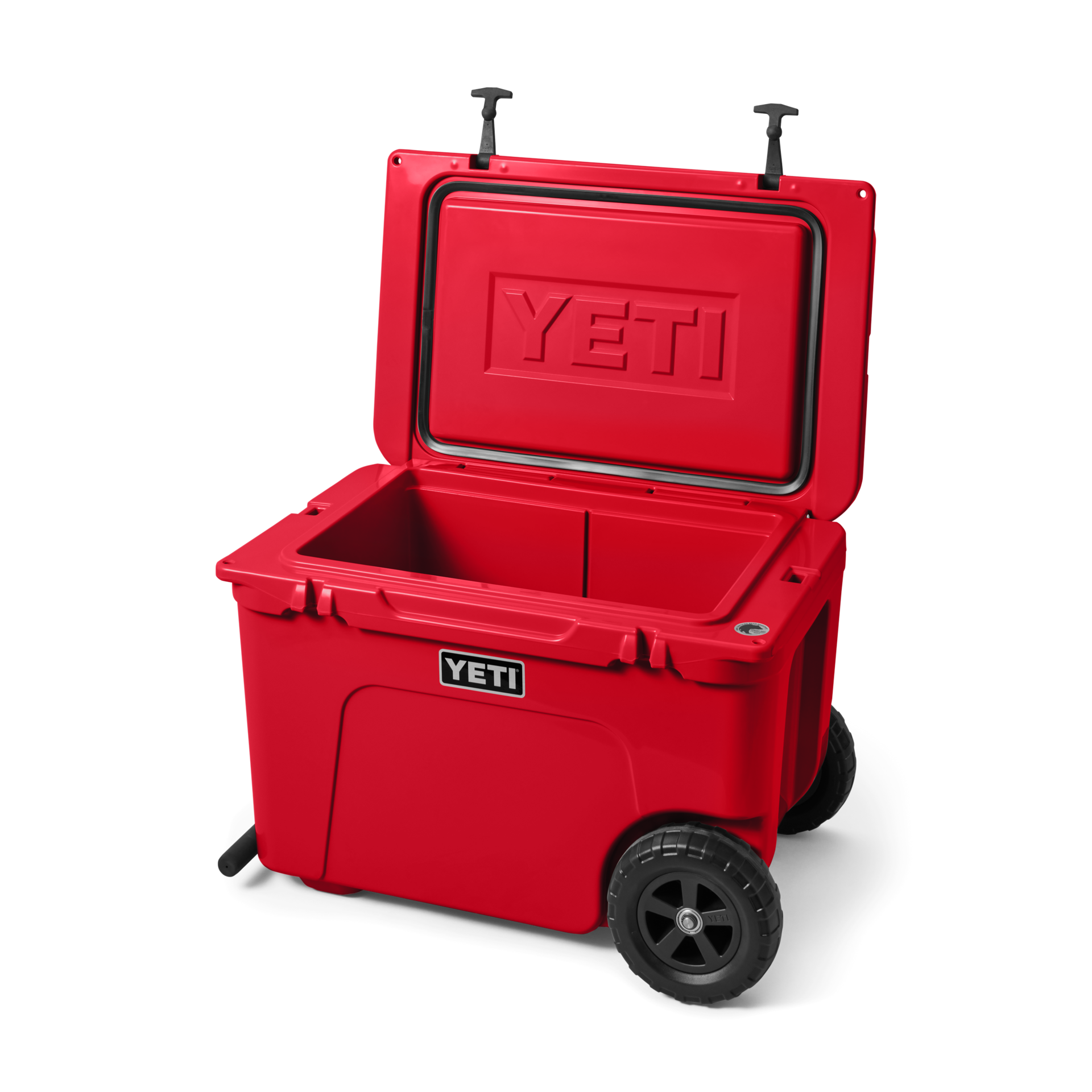 Wheeled Cooler, Rescue Red, large