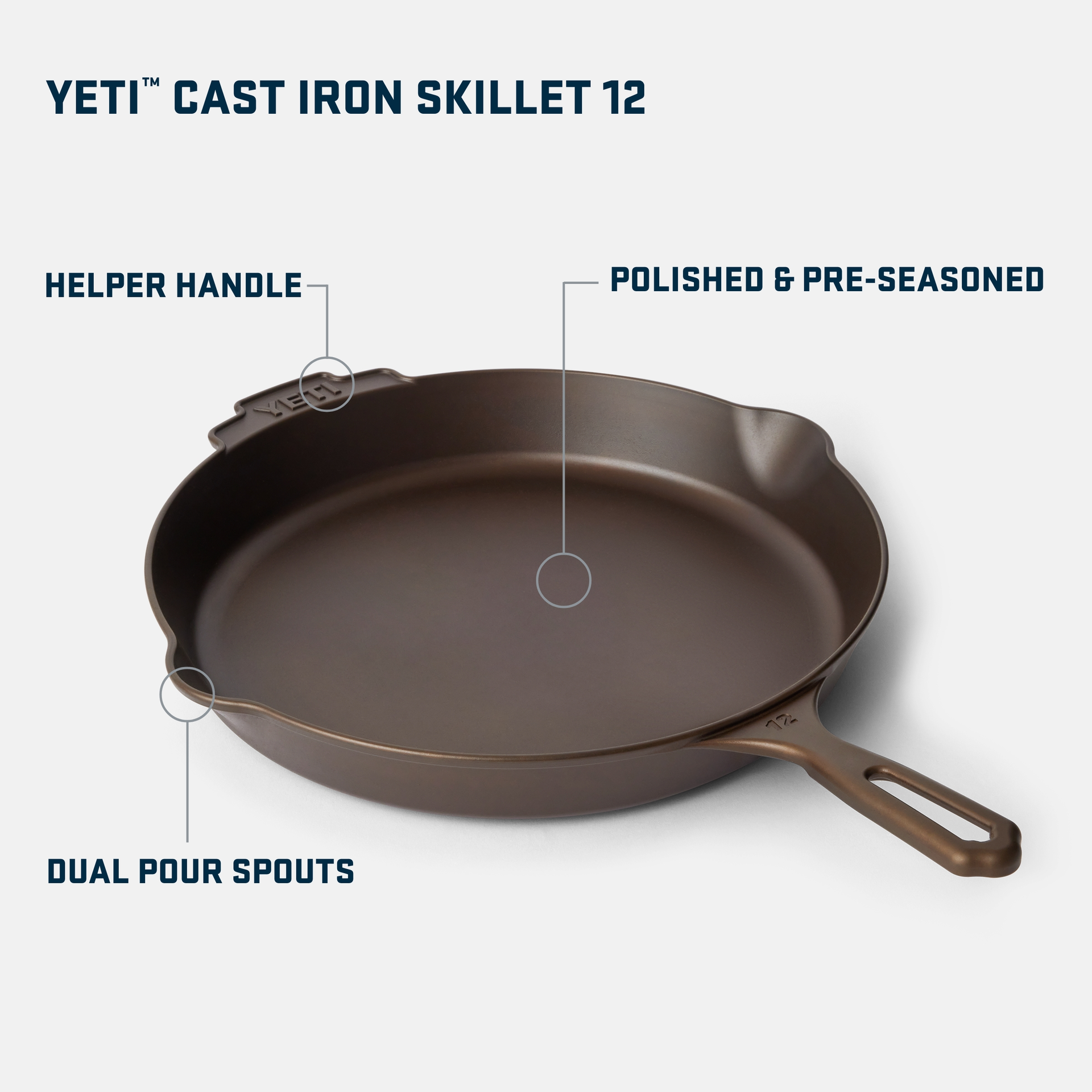 Cast Iron Skillet 12, , large