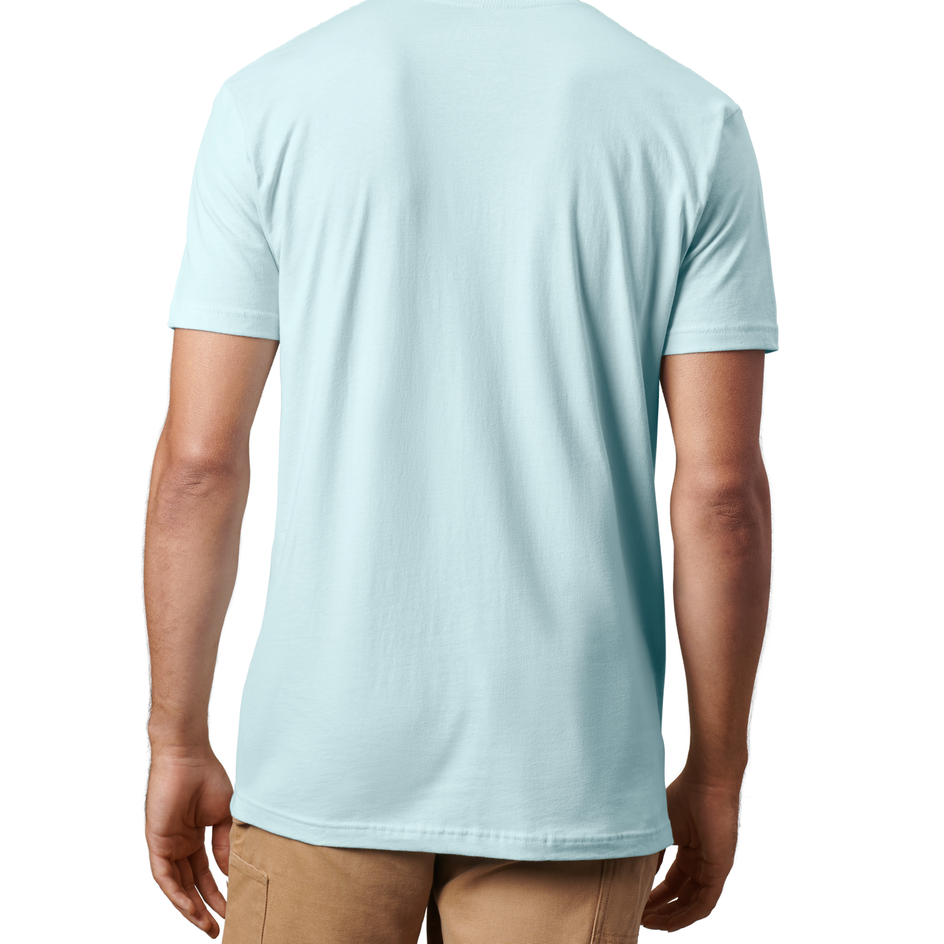 Short Sleeve T-Shirt, Light Blue, large