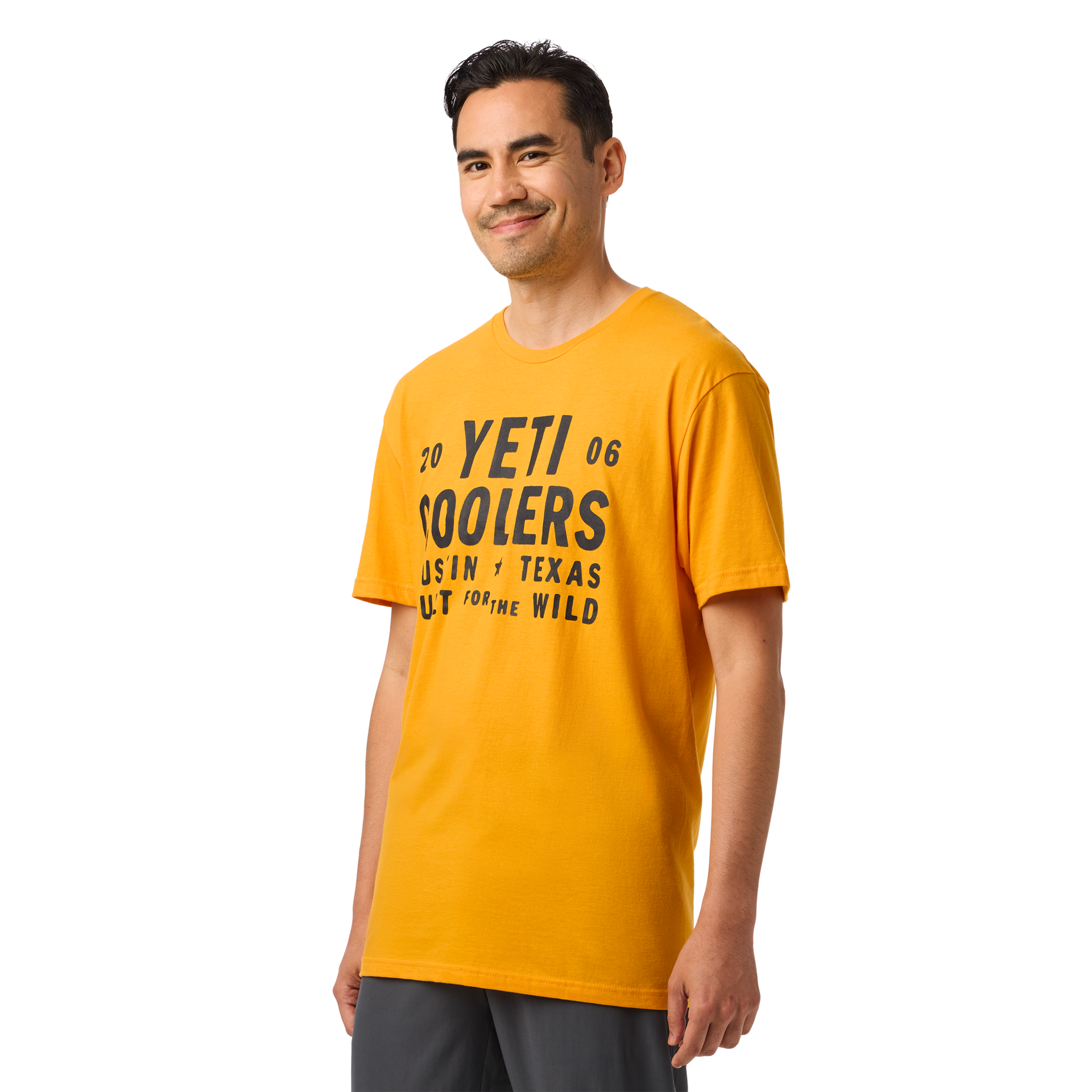 Short Sleeve T-Shirt, Yellow, large