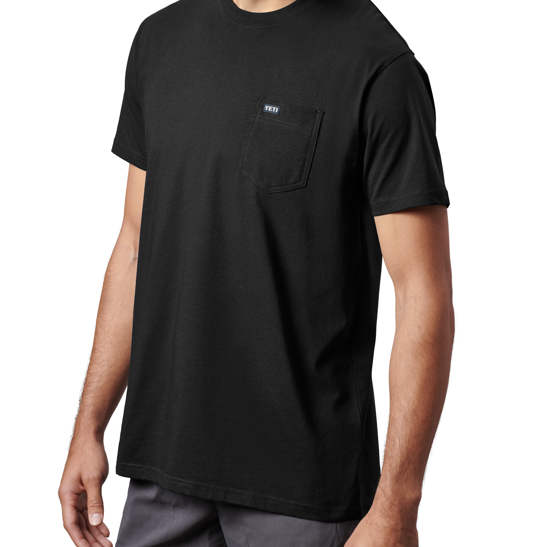 Short Sleeve T-Shirt, Black, large