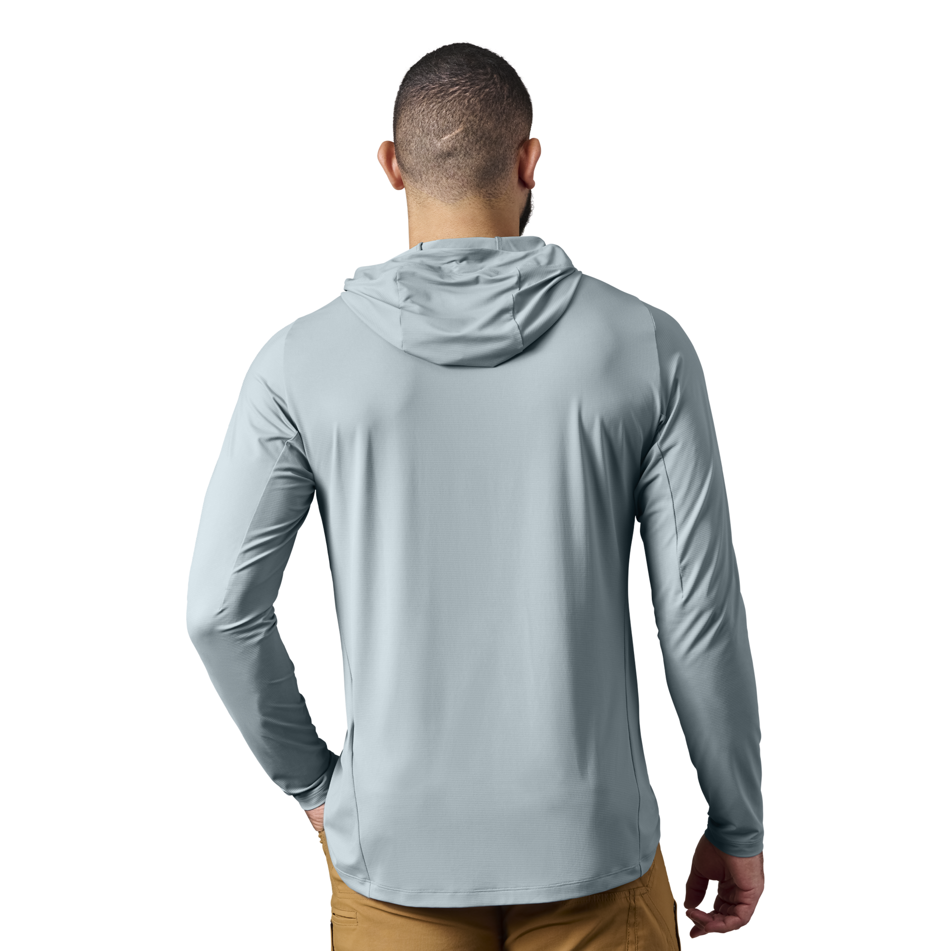 Chemise de soleil ultra-l&eacute;g&egrave;re, Bleu pierre, large