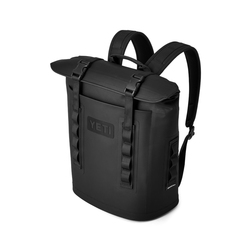 M12 Backpack Soft Cooler, Black, large
