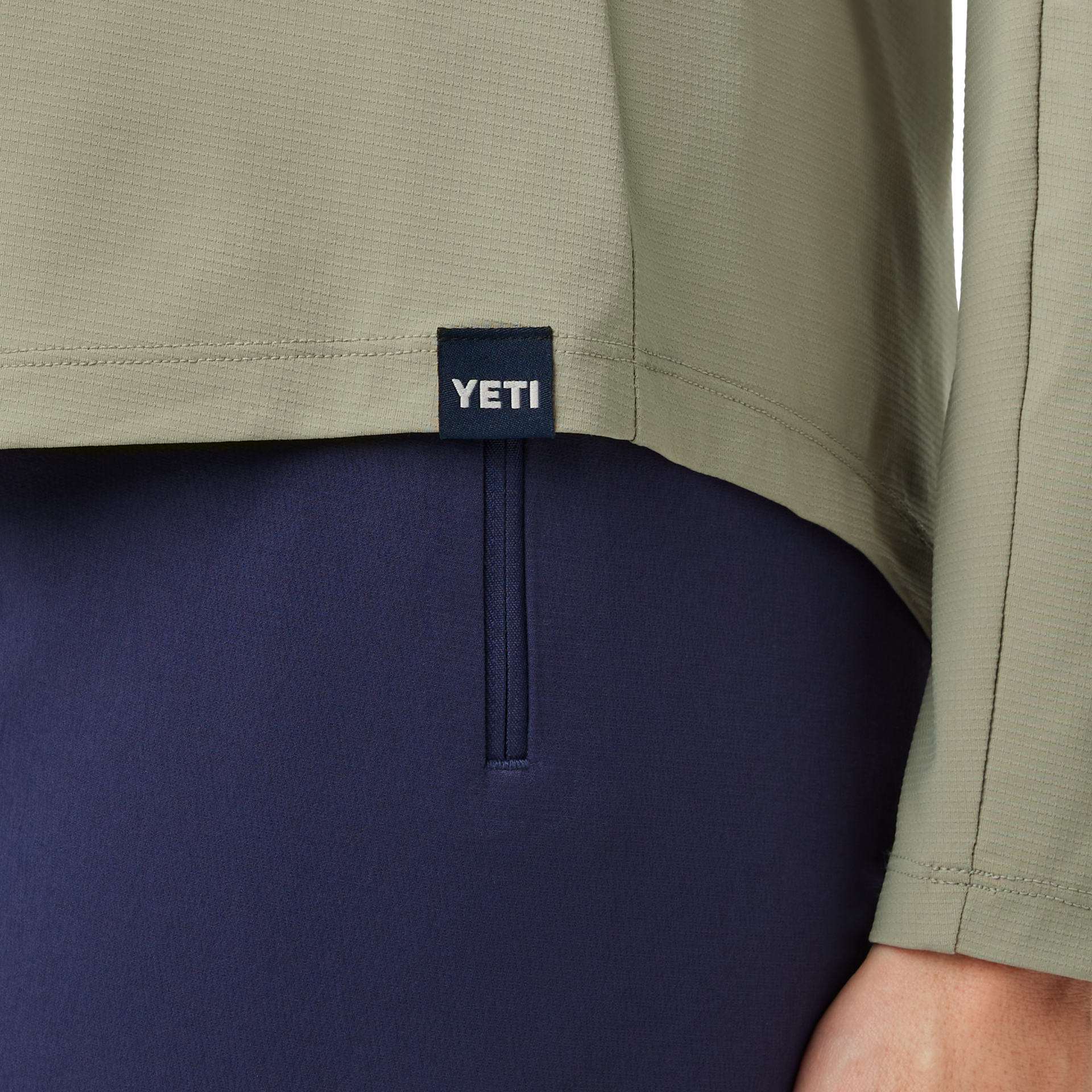 Camisa para sol ultraligera, Caqui, large