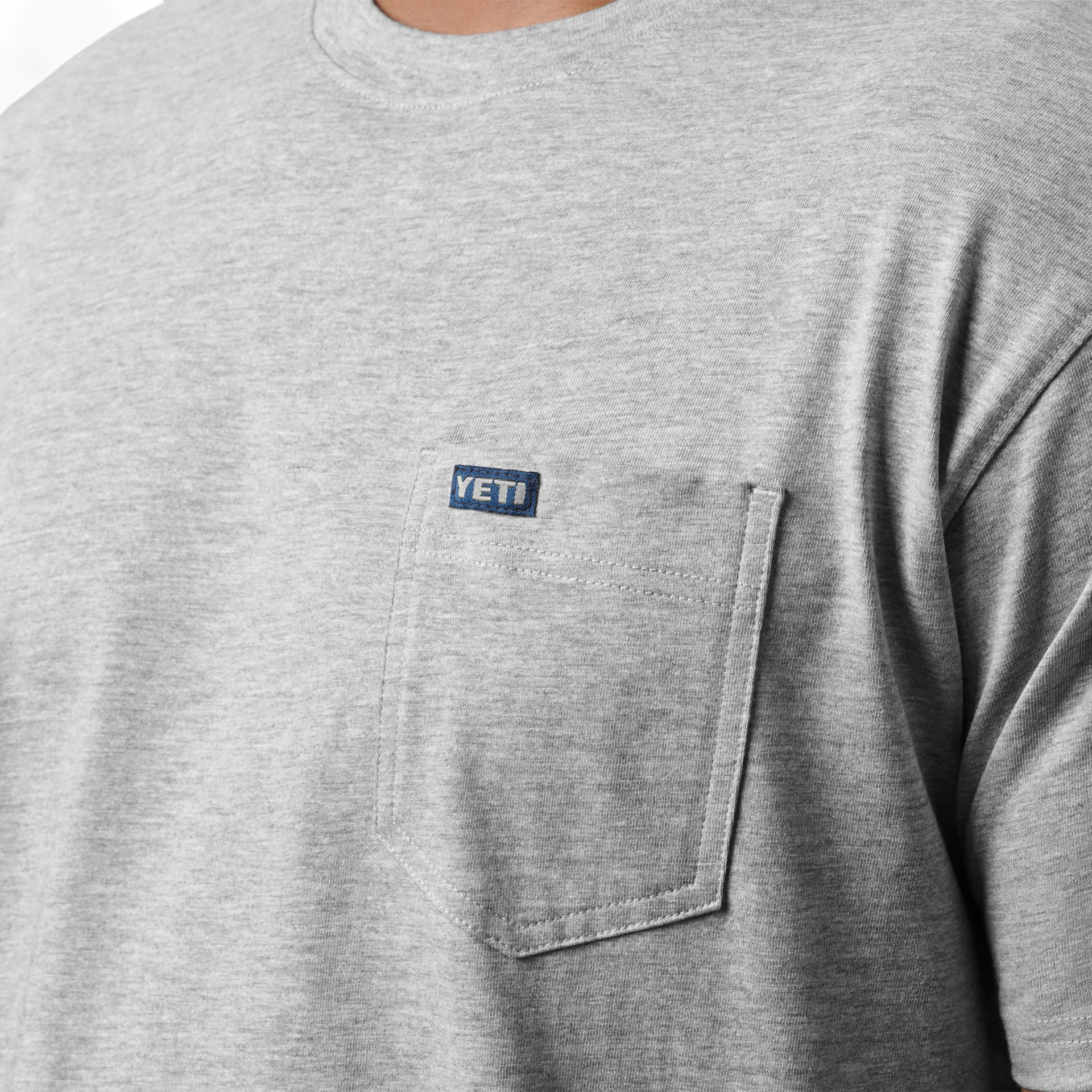 Short Sleeve T-Shirt, Heather Grey, large