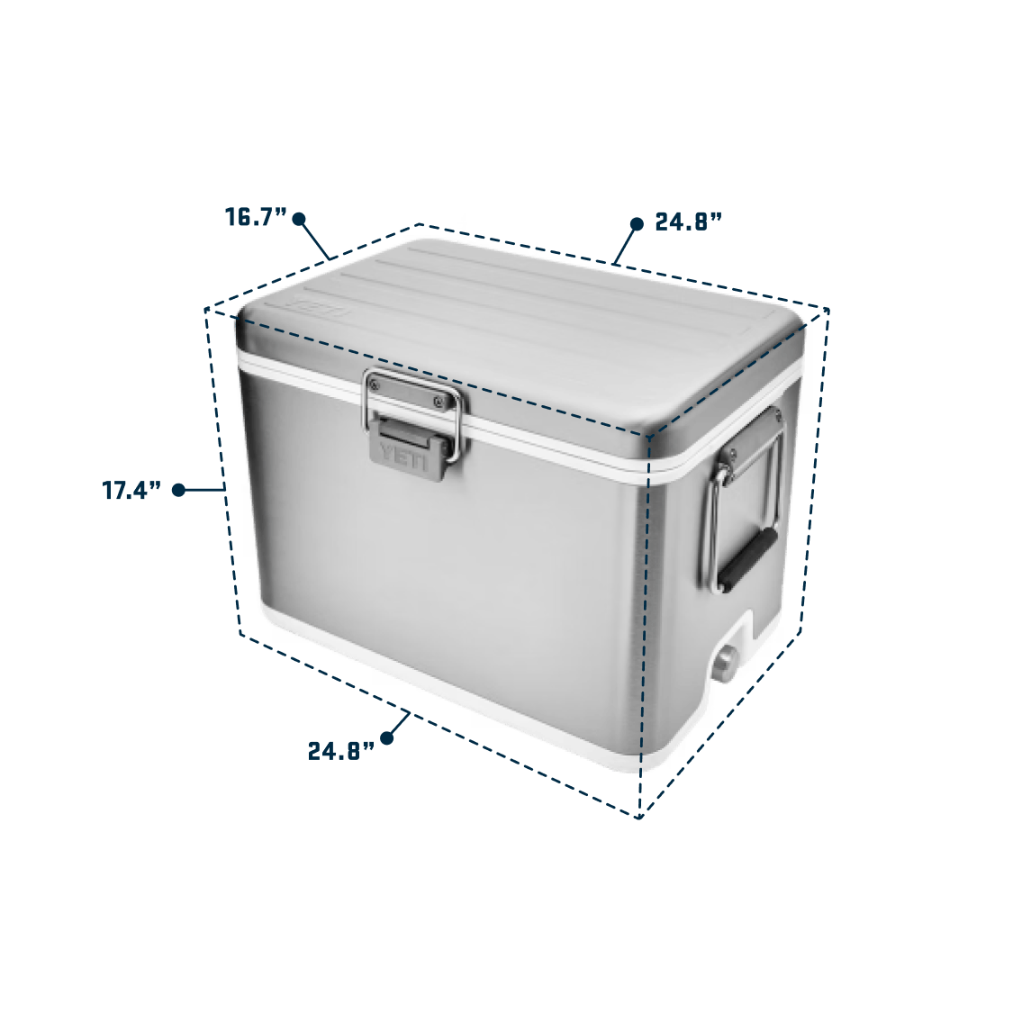 Snow Peak - YETI Vシリーズ　ステンレスクーラー 楽天市場】YETI V Series Stainless Steel Cooler STAINLESS