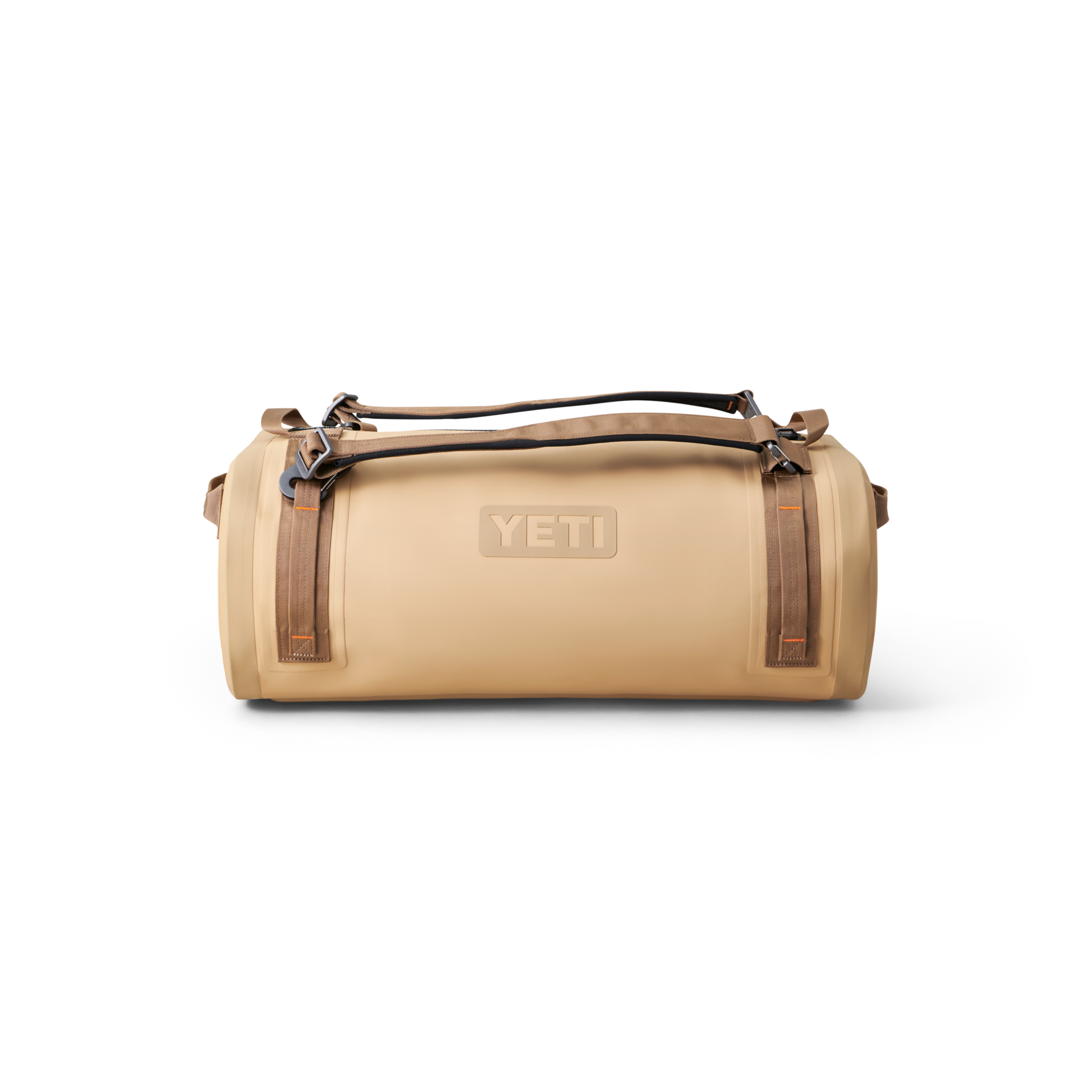 50L Waterproof Duffel, Tan, large