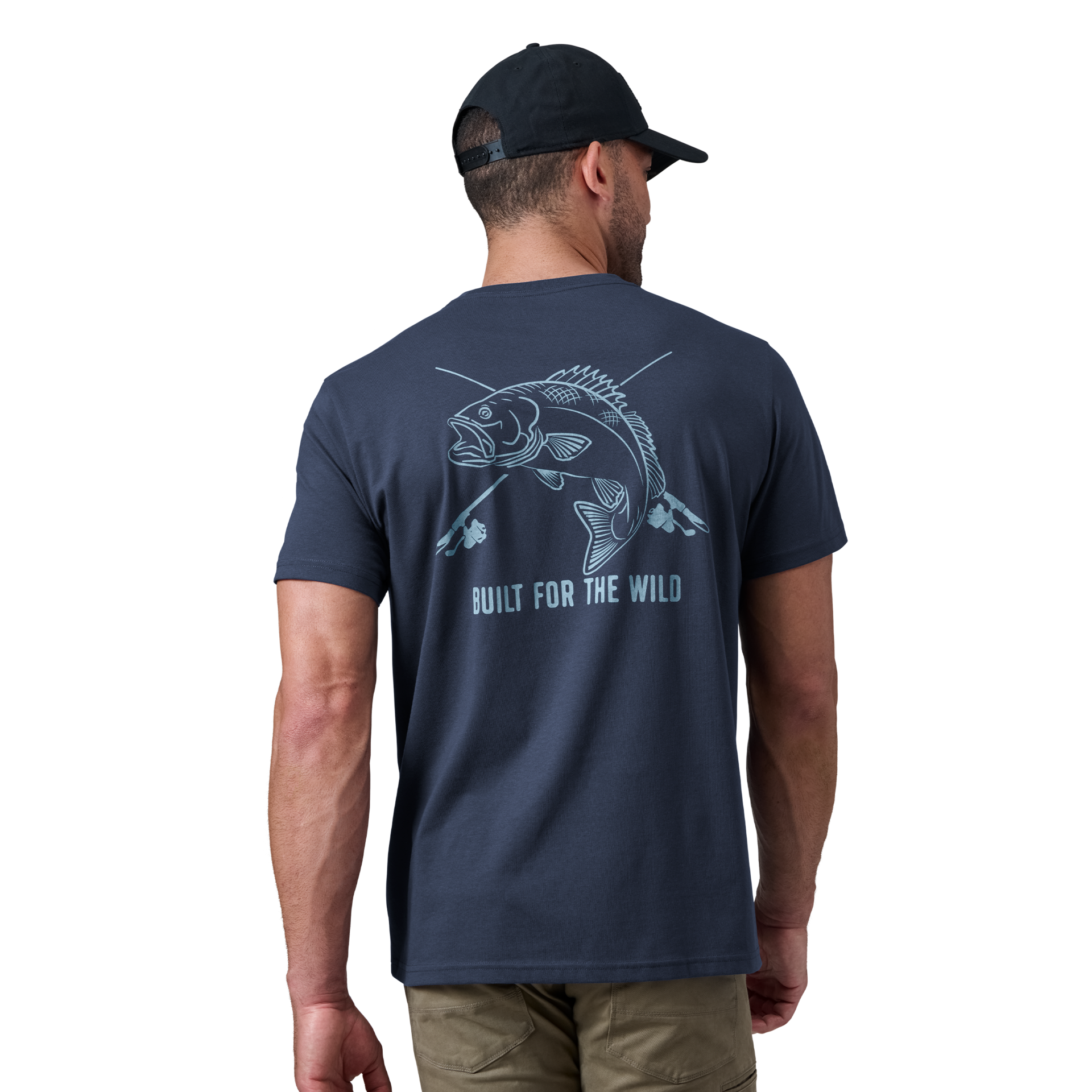Short Sleeve T-Shirt, Navy, large