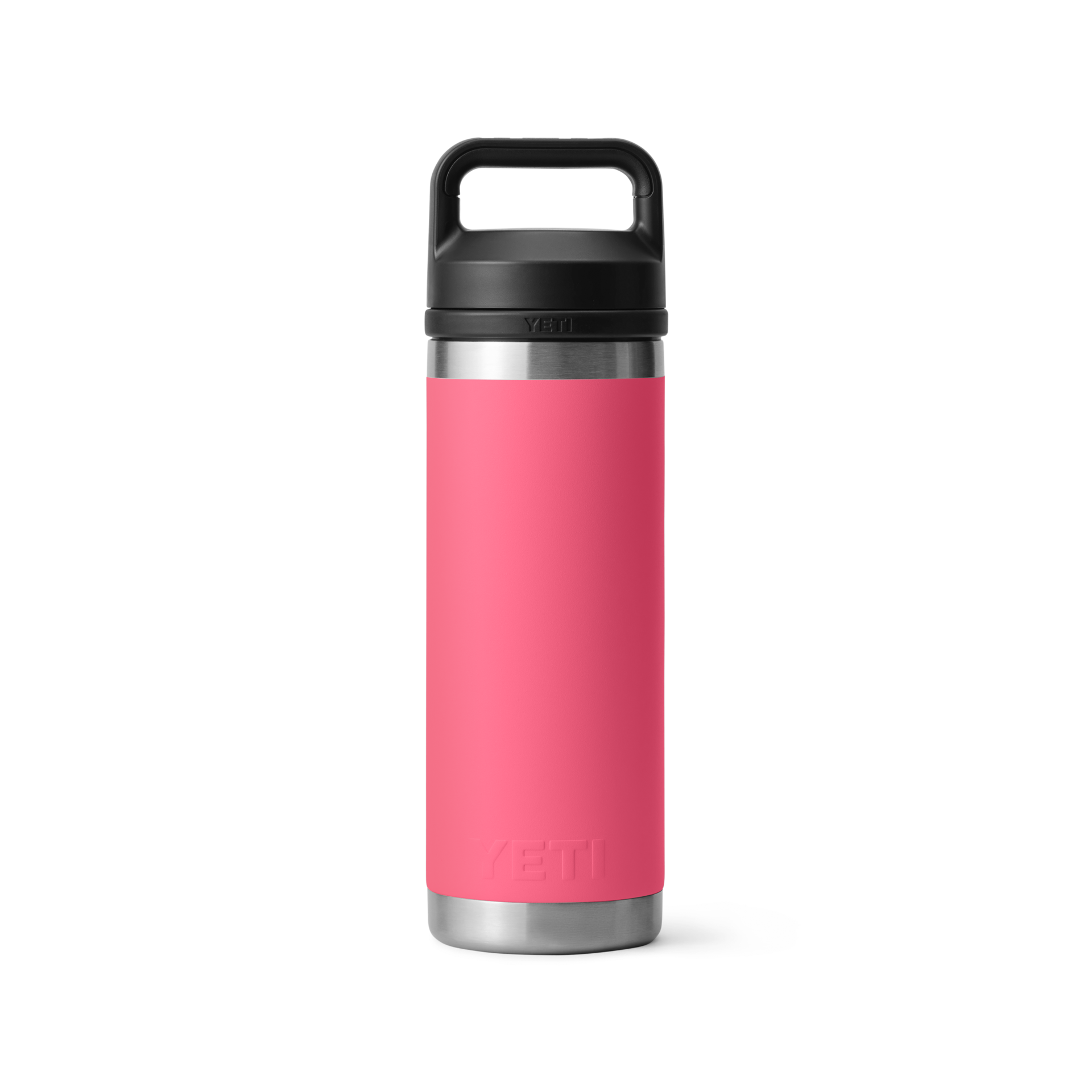 18 oz Water Bottle, Tropical Pink, large