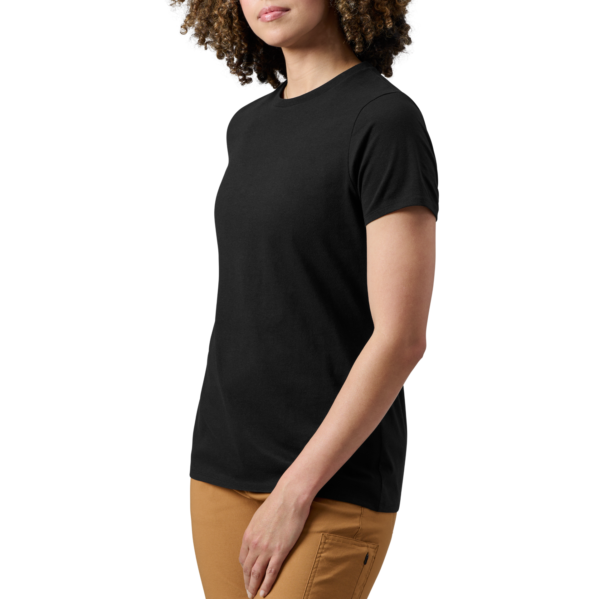 Short Sleeve T-Shirt, Noir, large