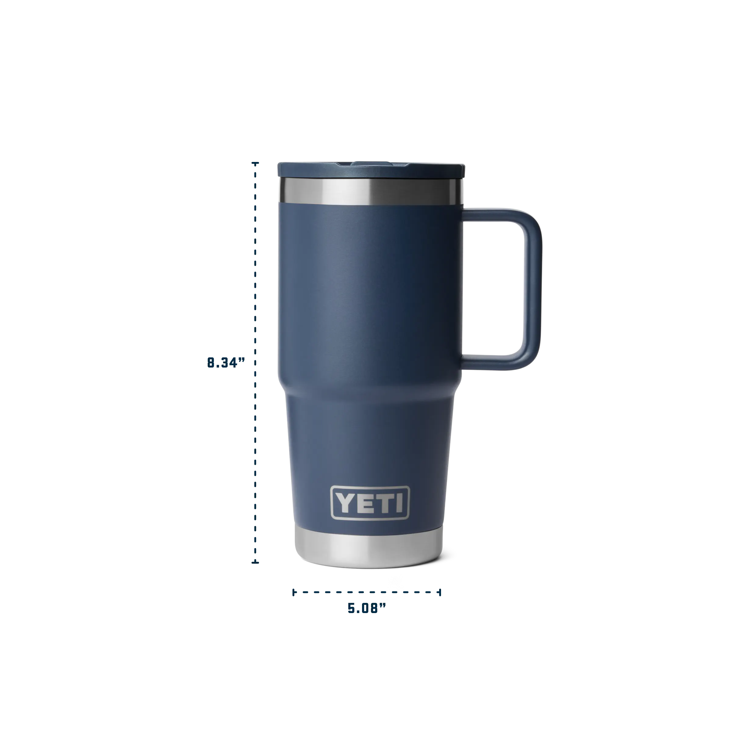 YETI 591 ml Travel Straw Mug w/ Quick-Flip Lid