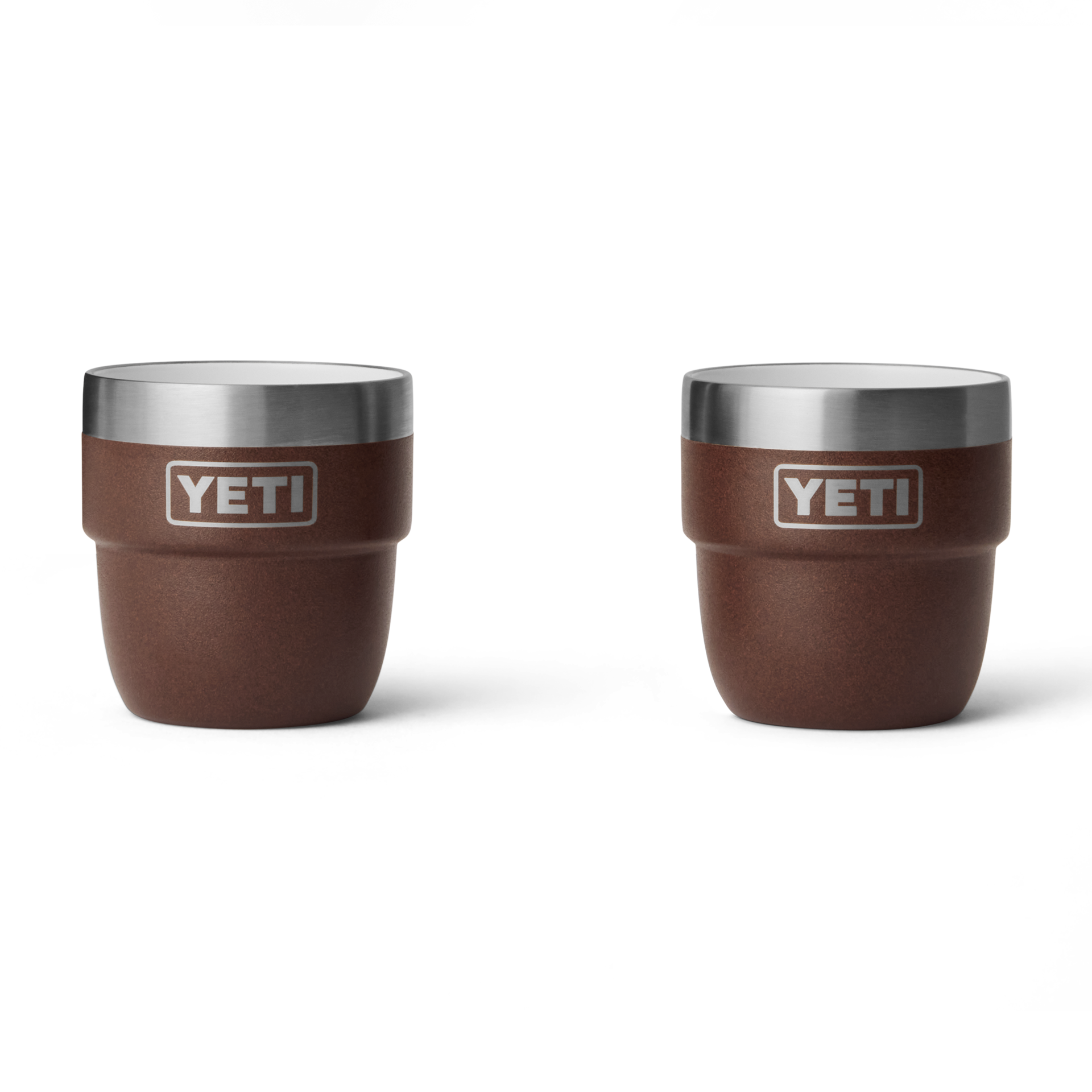 118 ML Stackable Cups, Wetlands Brown, large