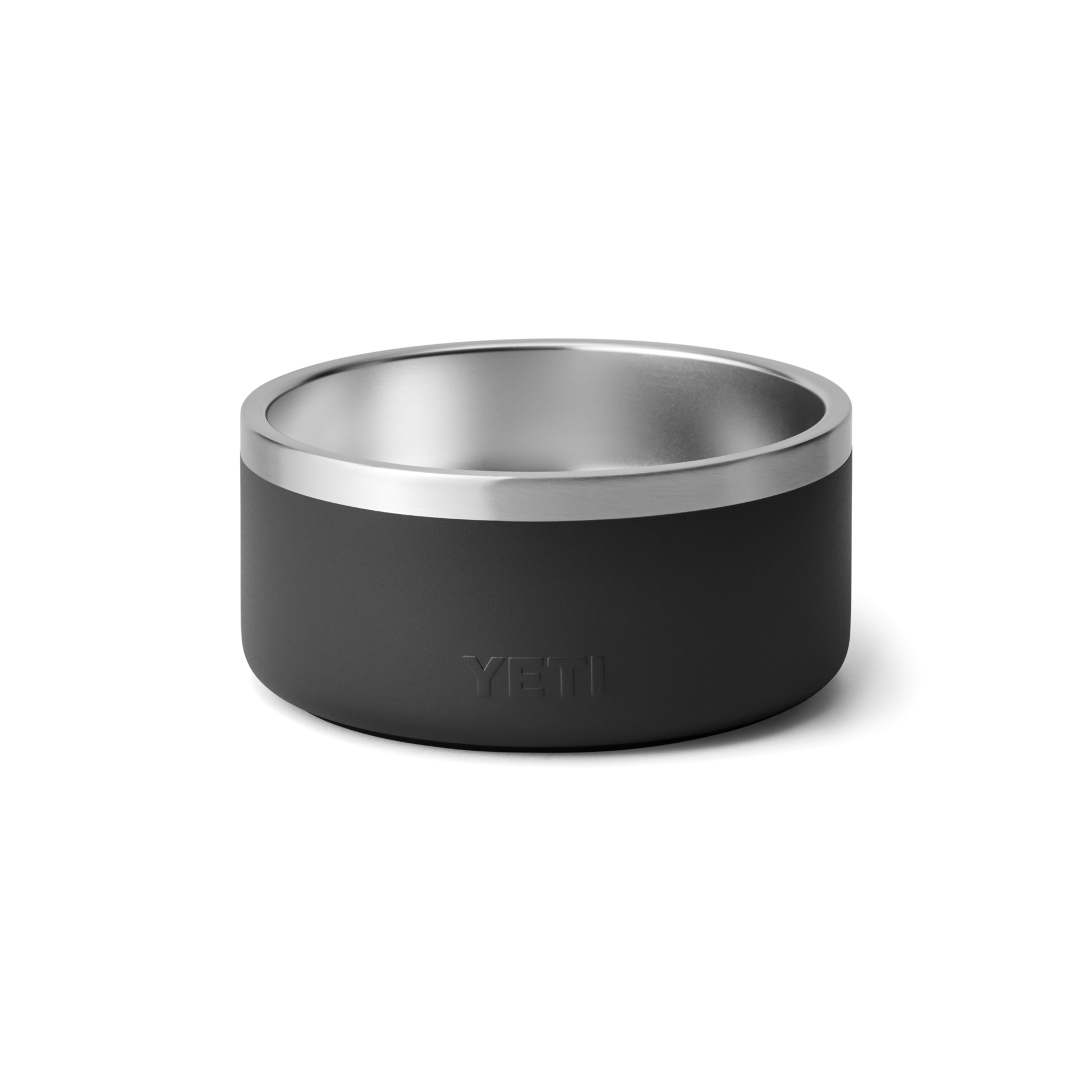 4 Dog Bowl, Black, large