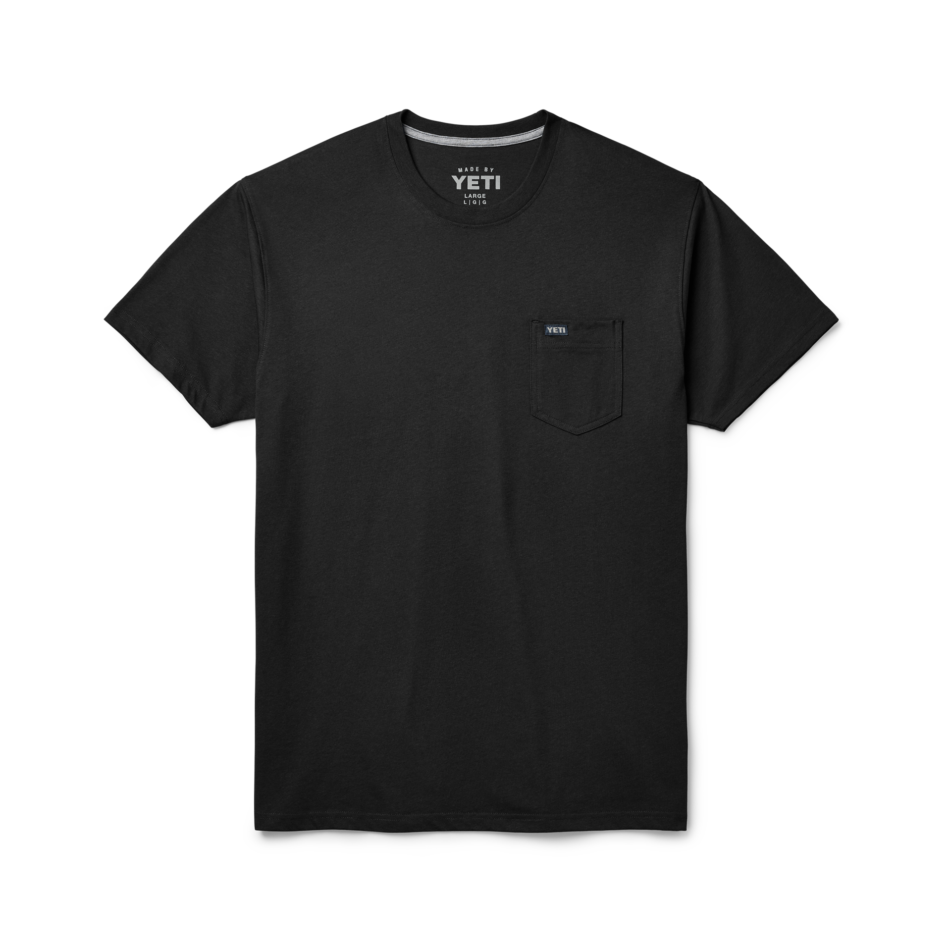 Short Sleeve T-Shirt, Black, large
