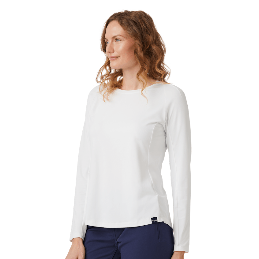 Ultra Lightweight Sunshirt, White, large