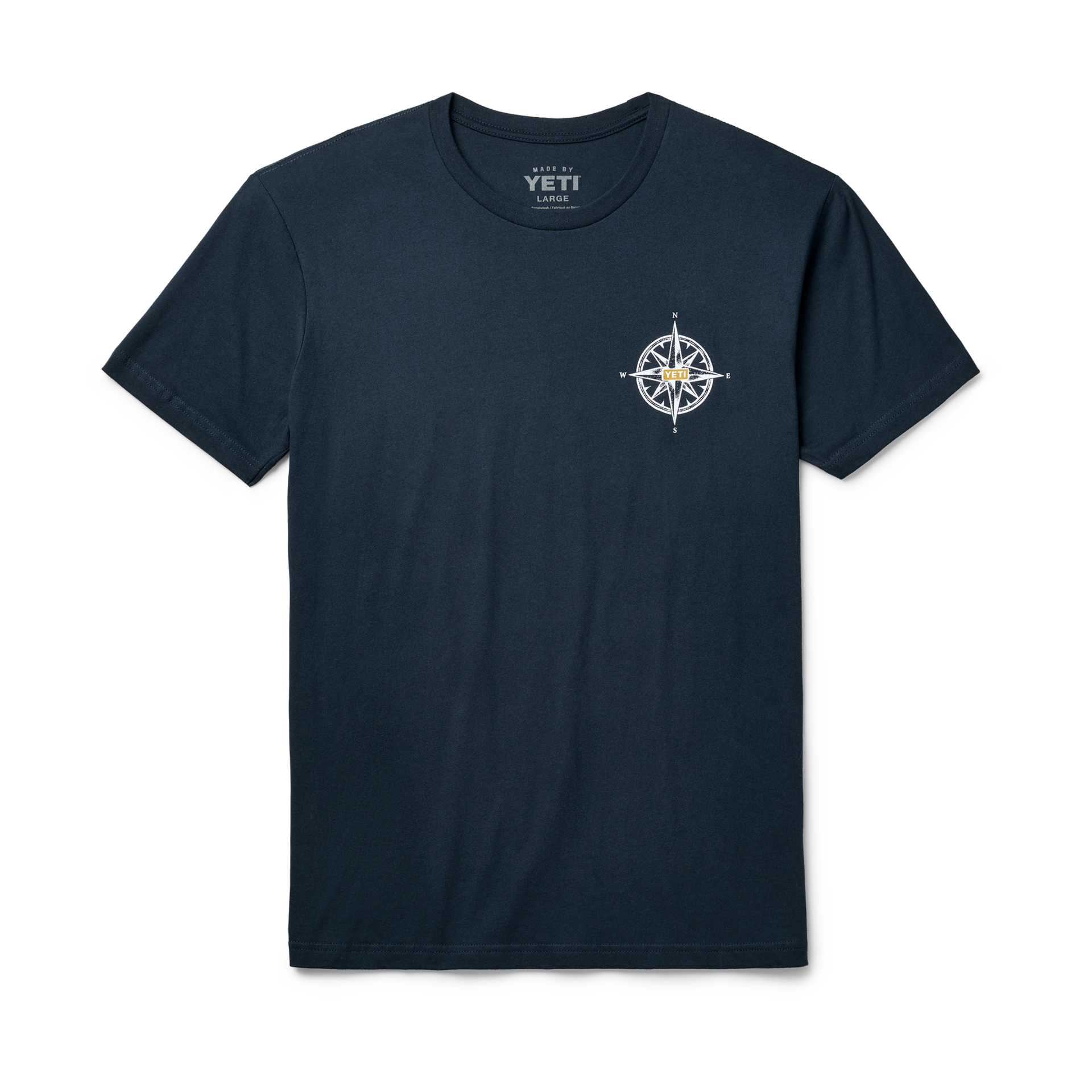 Short Sleeve T-Shirt, Navy, large