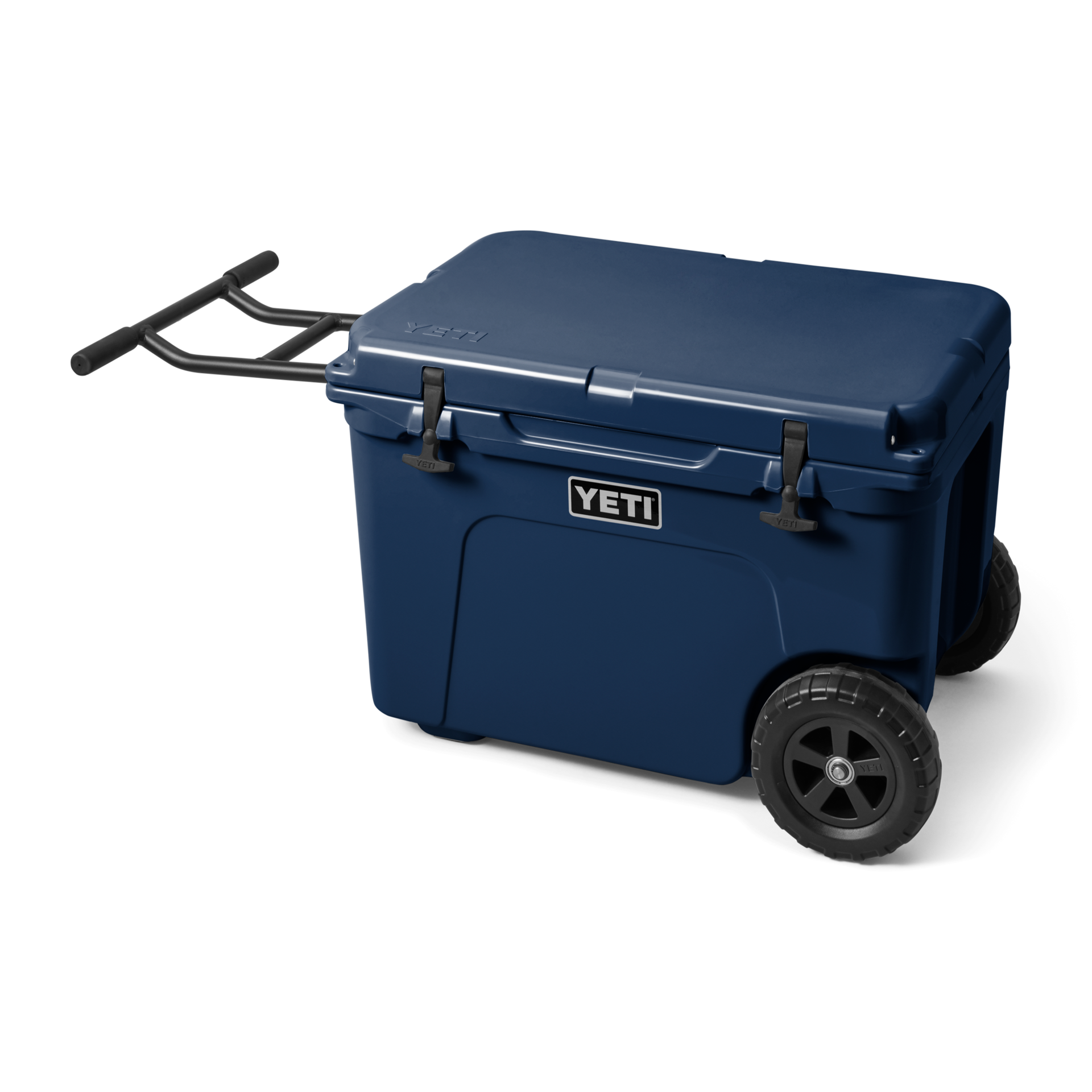 Wheeled Cooler, Navy, large