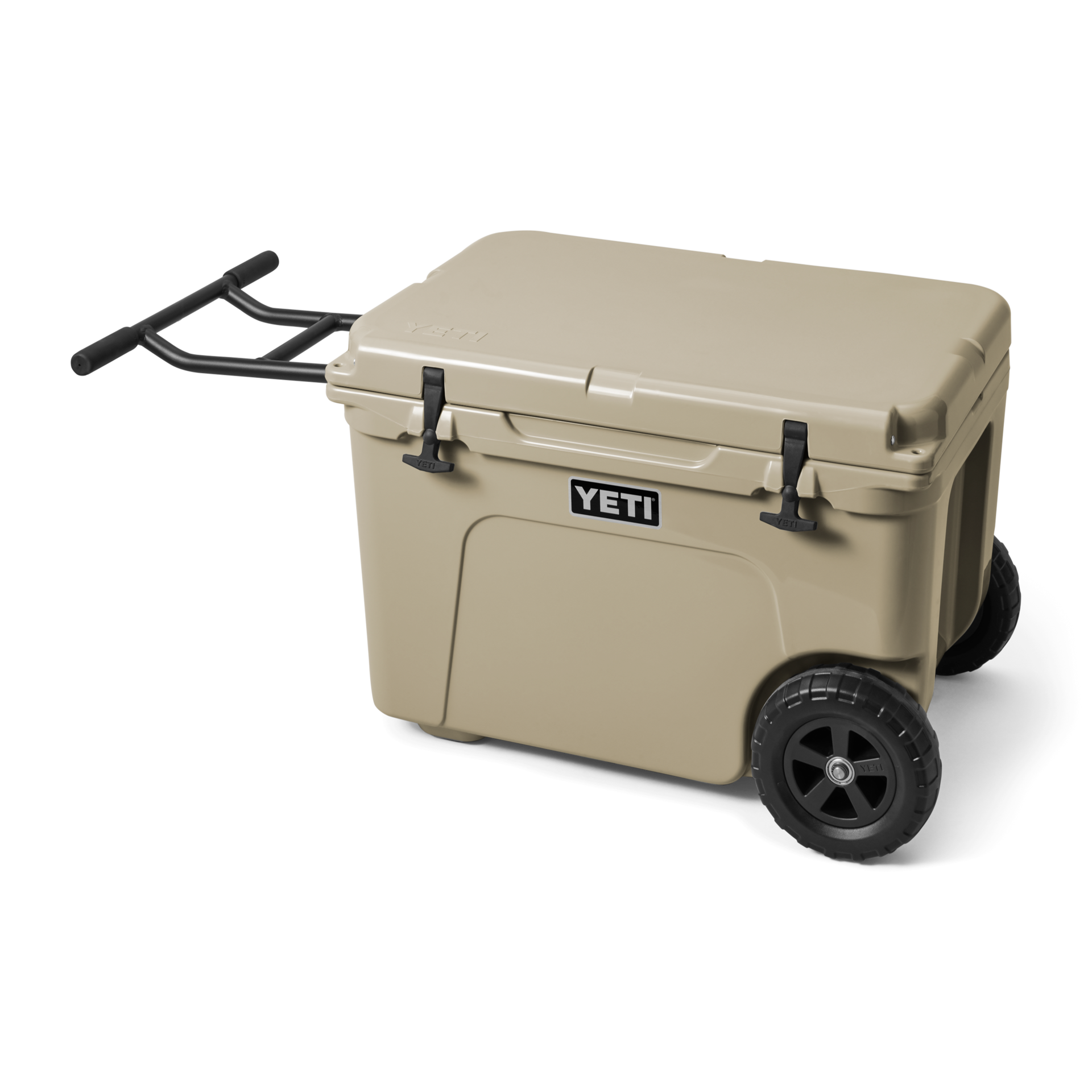 Wheeled Cooler, Tan, large