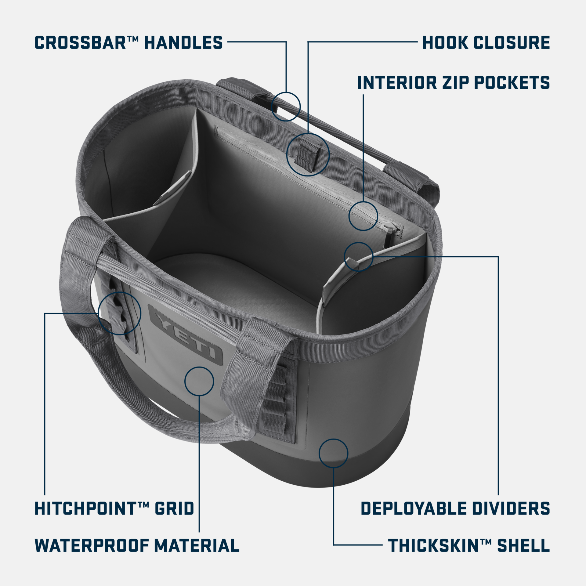 35 Carryall Tote Bag, Rescue Red, large