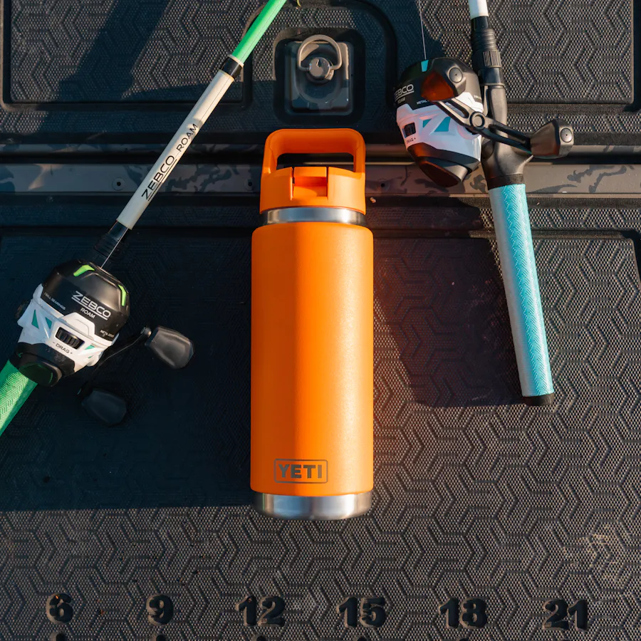 YETI Rambler botella 26 oz en uso