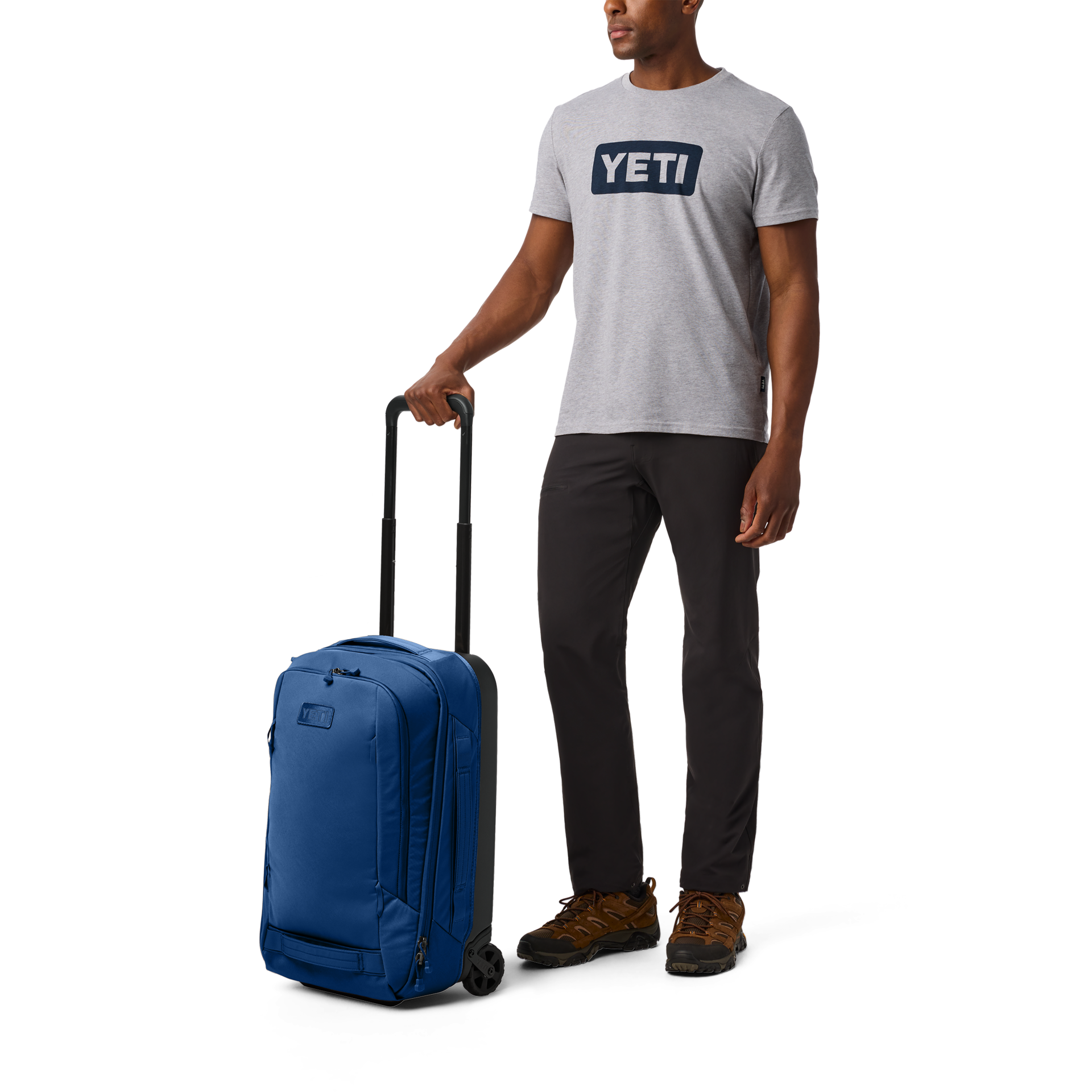 35L/22" Carry-On Luggage, Navy, large