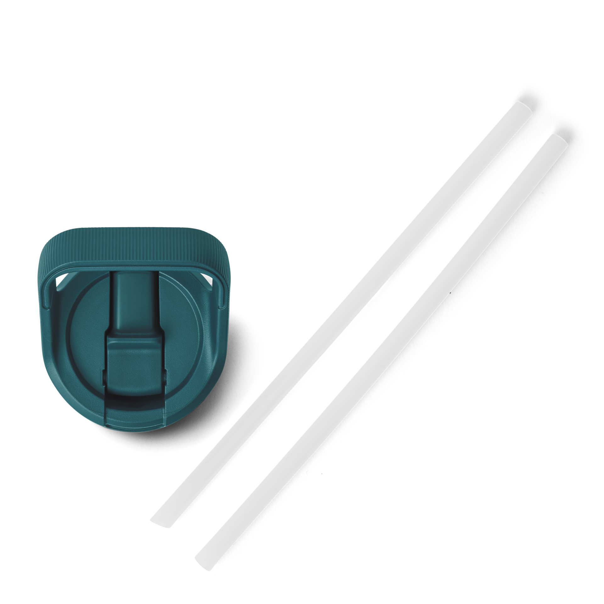 Bottle Straw Cap, Agave Teal, large