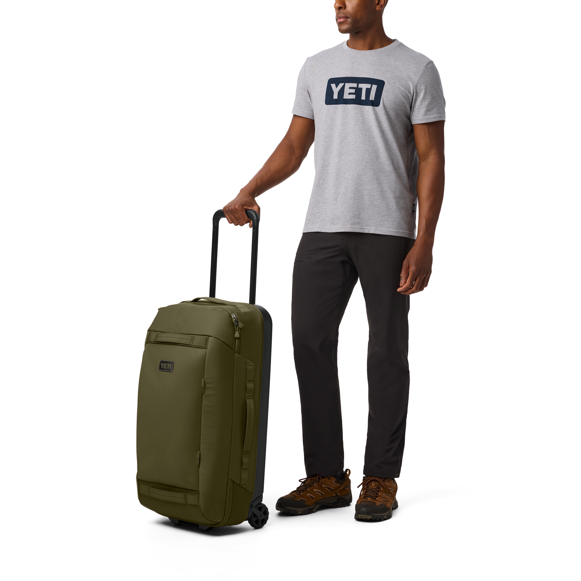 73L/29" Checked Luggage, Olive, large