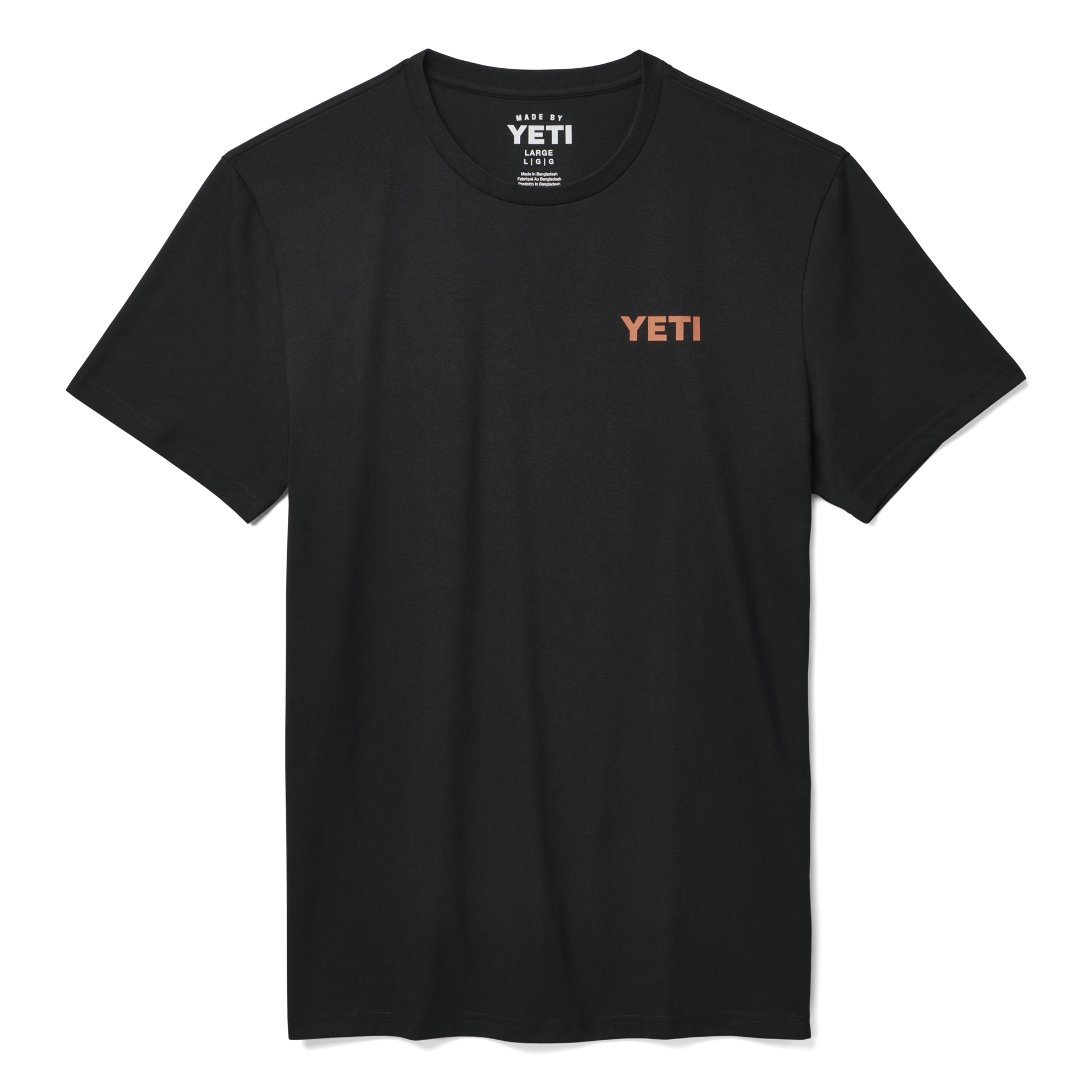 Short Sleeve T-Shirt, Black, large