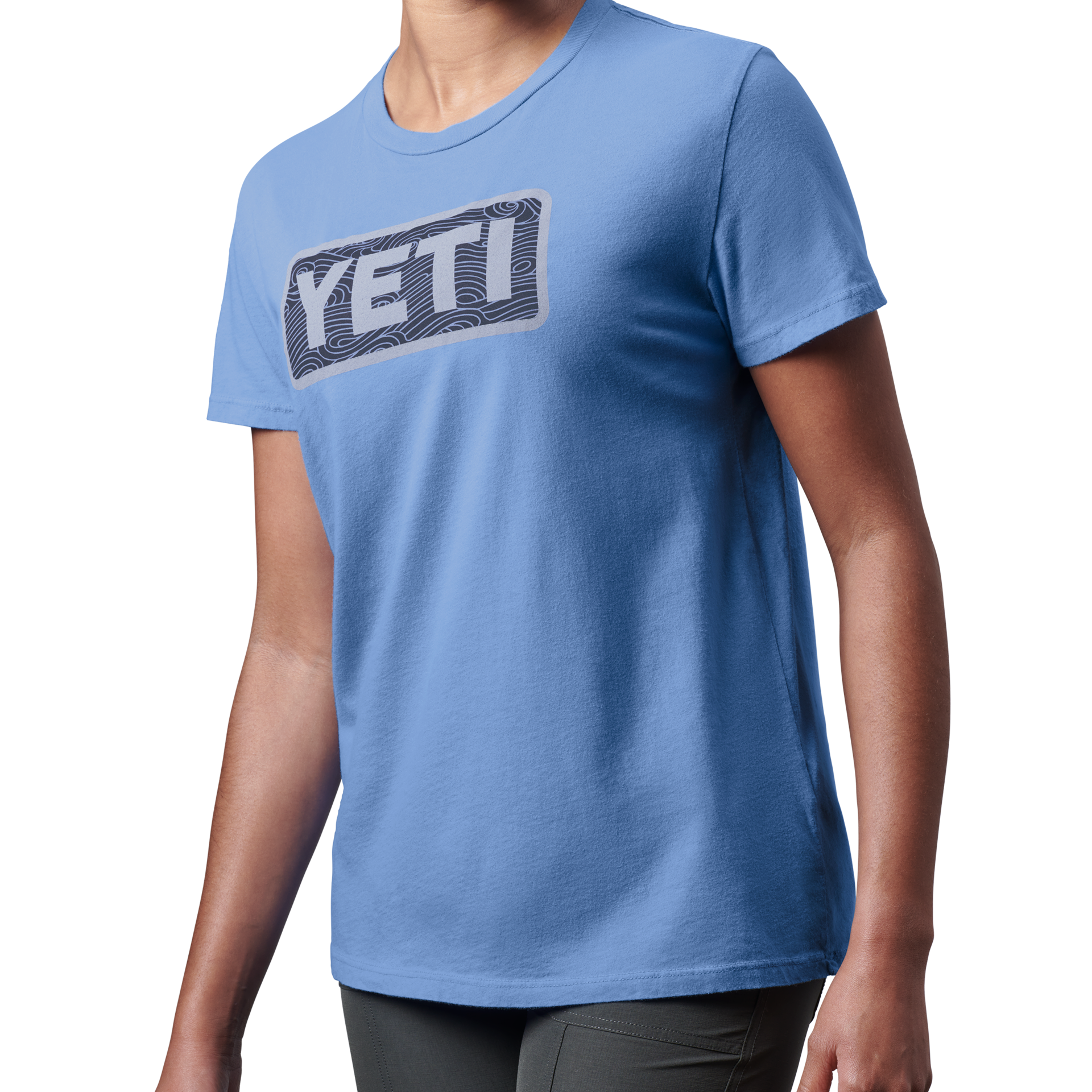 Short Sleeve T-Shirt, Bleu extrac&ocirc;tier, large