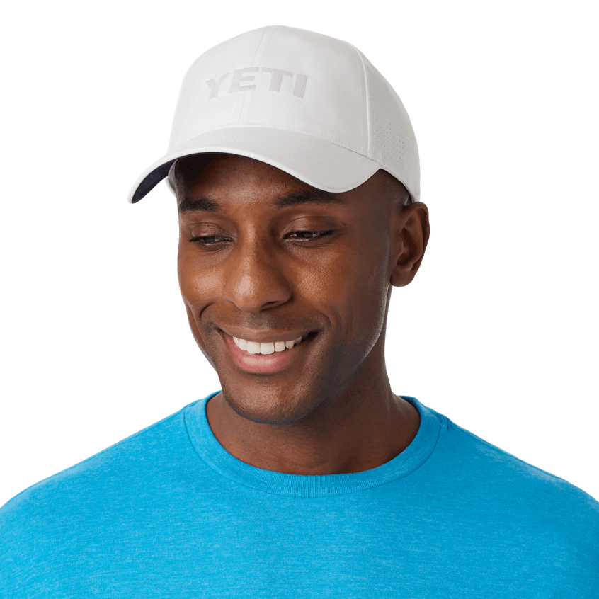 Structured Performance Hat, White, large