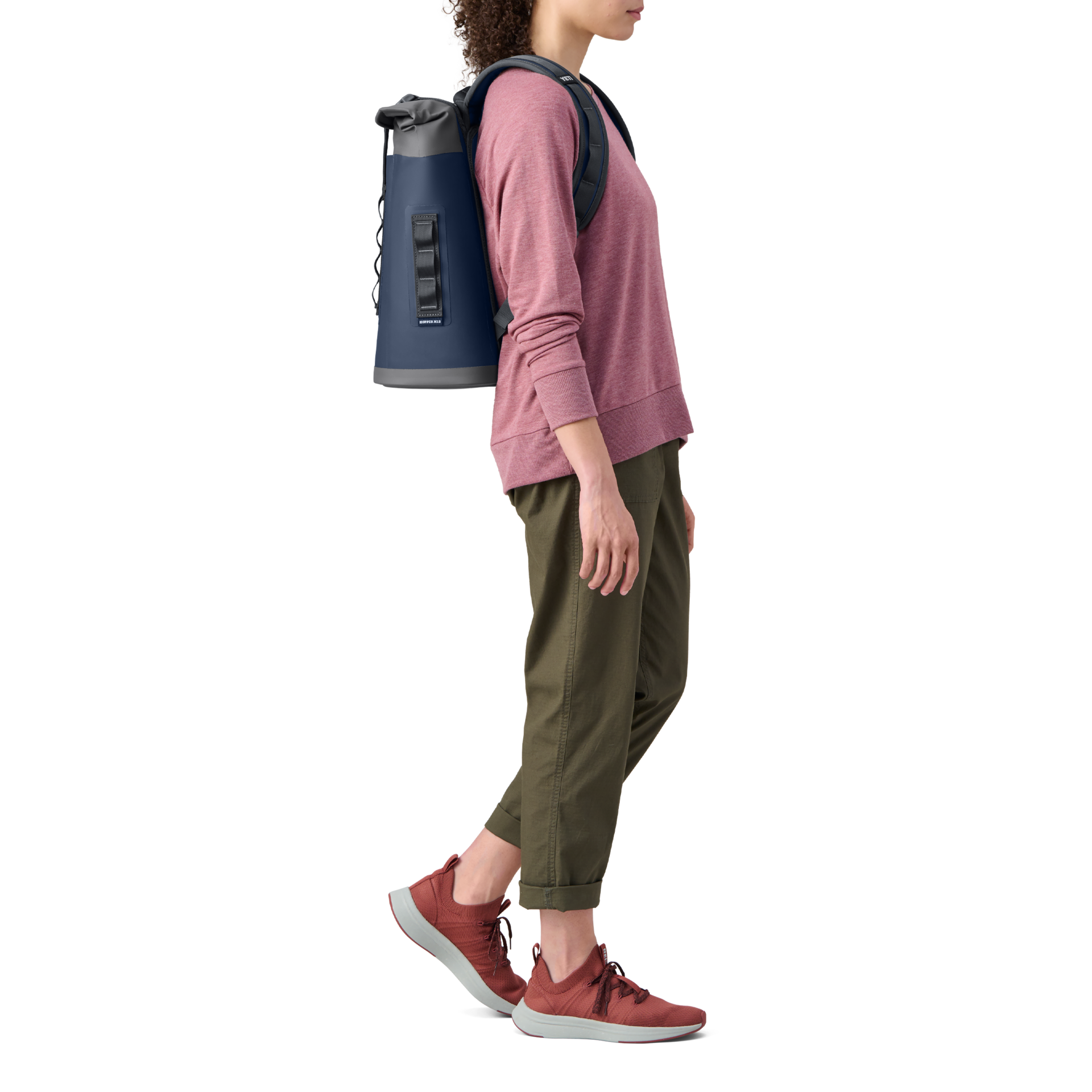 M12 Backpack Soft Cooler, Charcoal, large